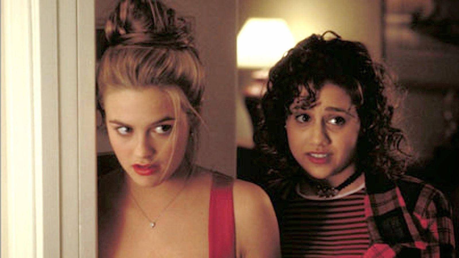 Clueless, doorway, teenage girls, HD Desktop Wallpaper
