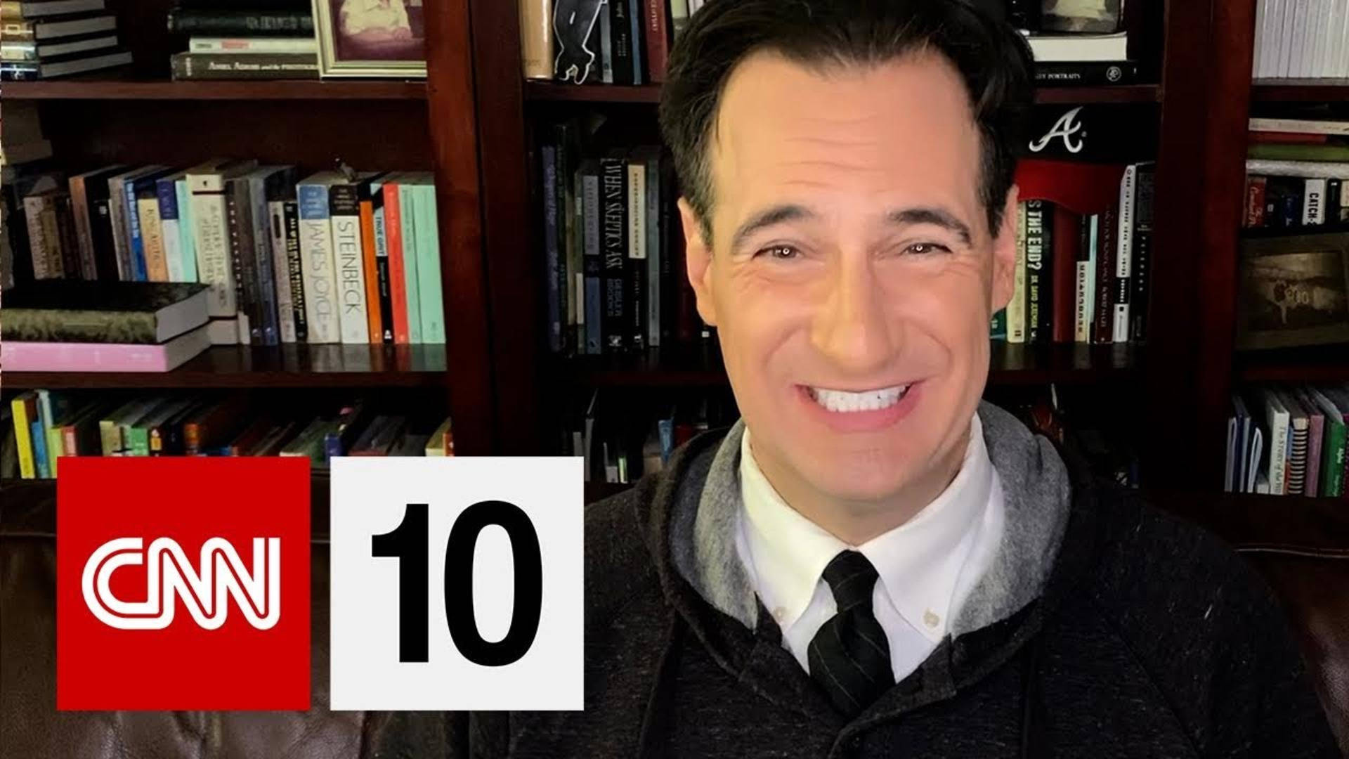 CNN 10, CNN 10 logo, hoodie, Full HD Desktop Wallpaper