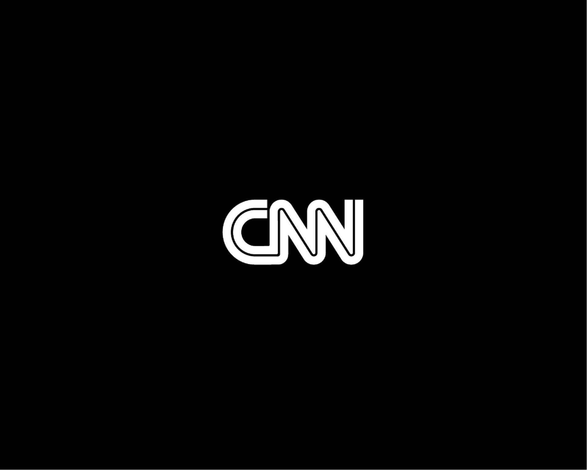 CNN, Dark Mode, white CNN logo, Full HD Desktop Wallpaper