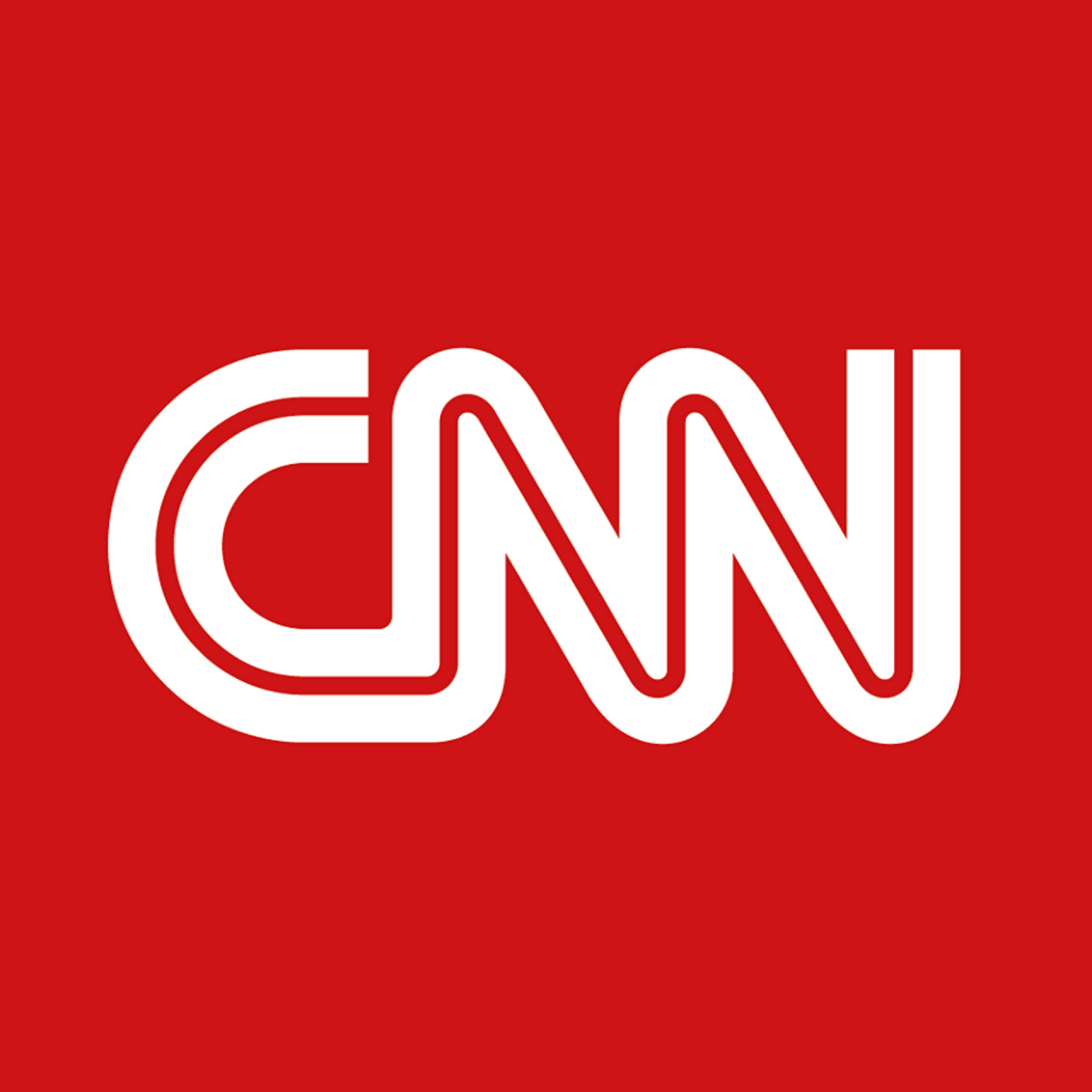 CNN, red background, white CNN logo, 2K Desktop Wallpaper