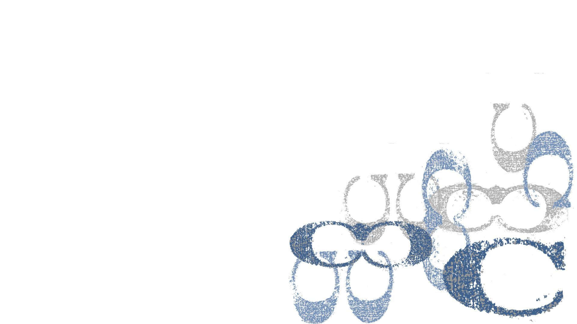 Coach Logo, blue, gray, Full HD Desktop Wallpaper