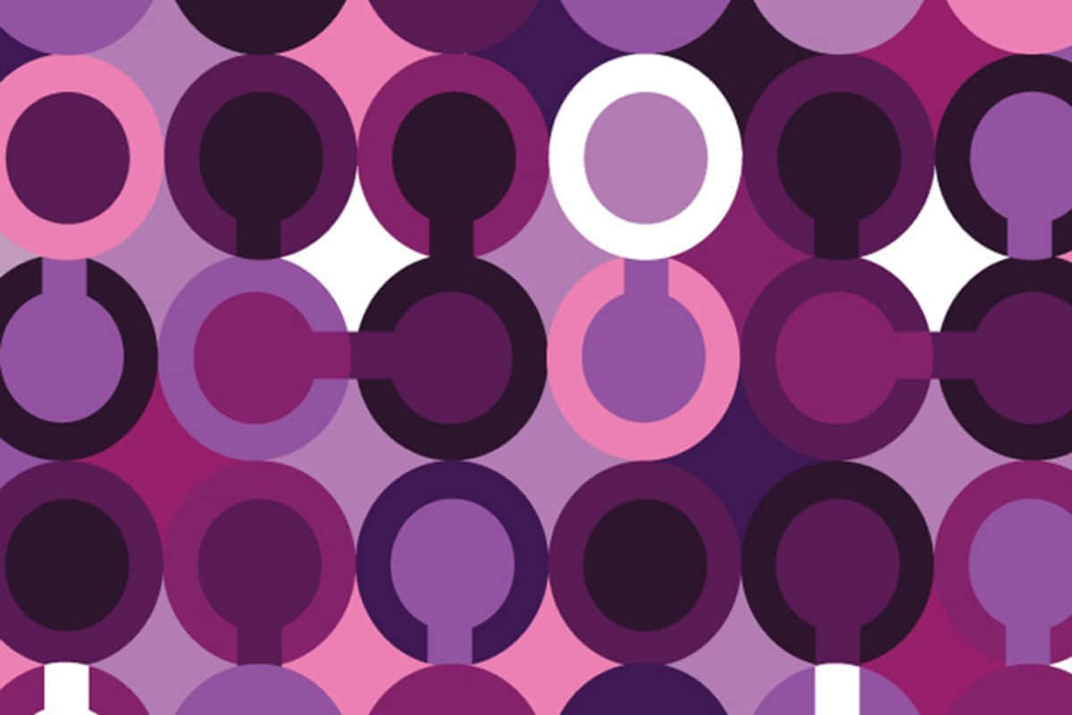 Coach Logo, purple, pink, SD Desktop Wallpaper