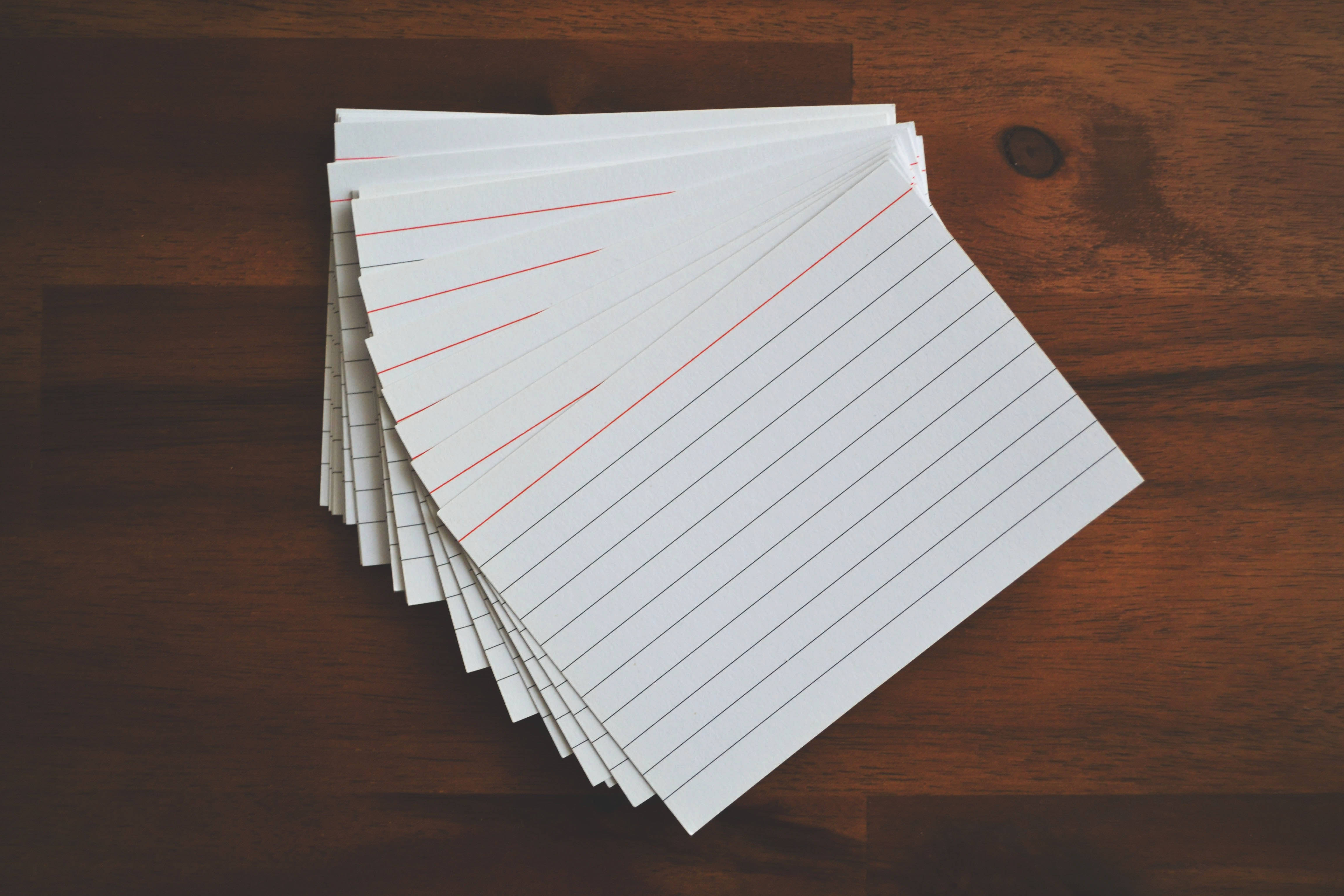 Coastal Sunset, white lined paper, red margin lines, 4K Desktop Wallpaper