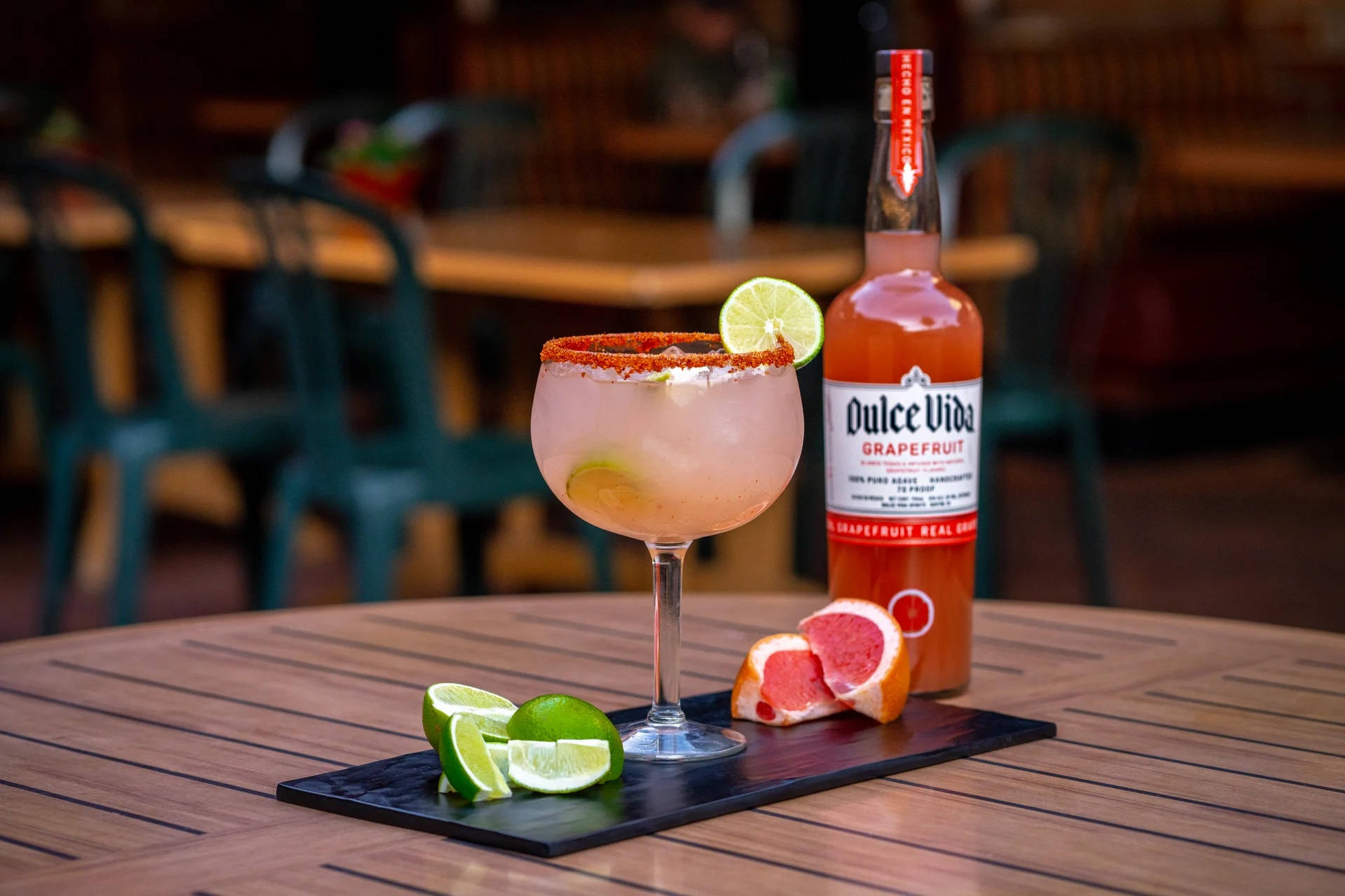 Dulce Vida Party Cocktail Margarita, grapefruit margarita, salted rim, Full HD Desktop Wallpaper