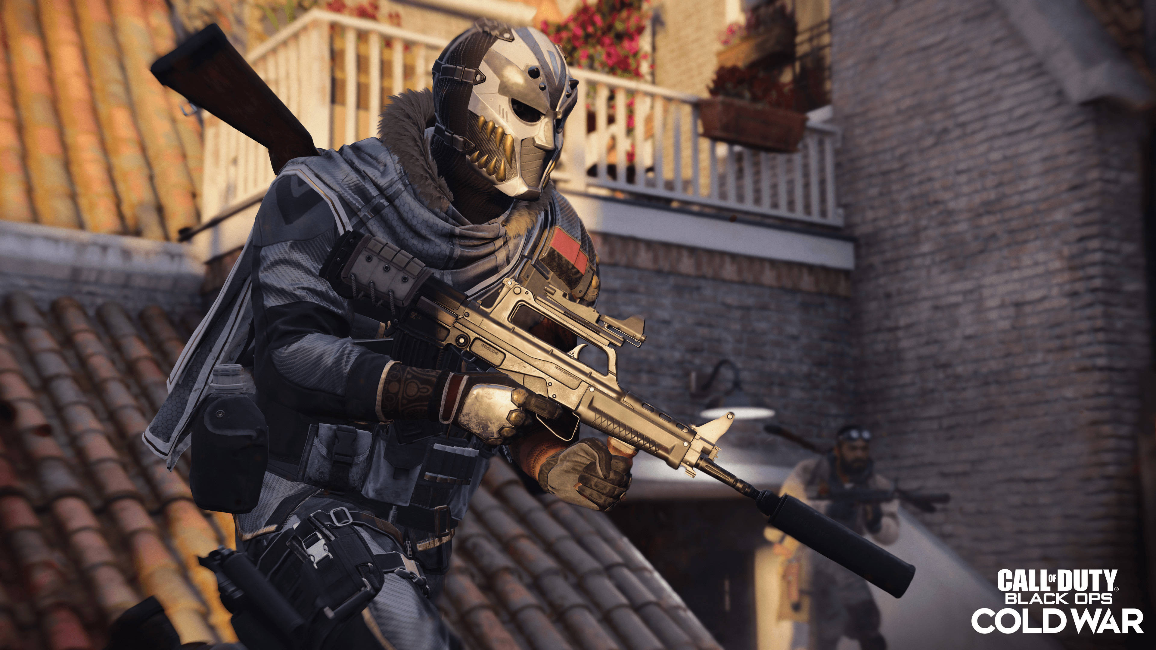 COD Cold War, masked assailant, tactical gear, 4K Desktop Wallpaper