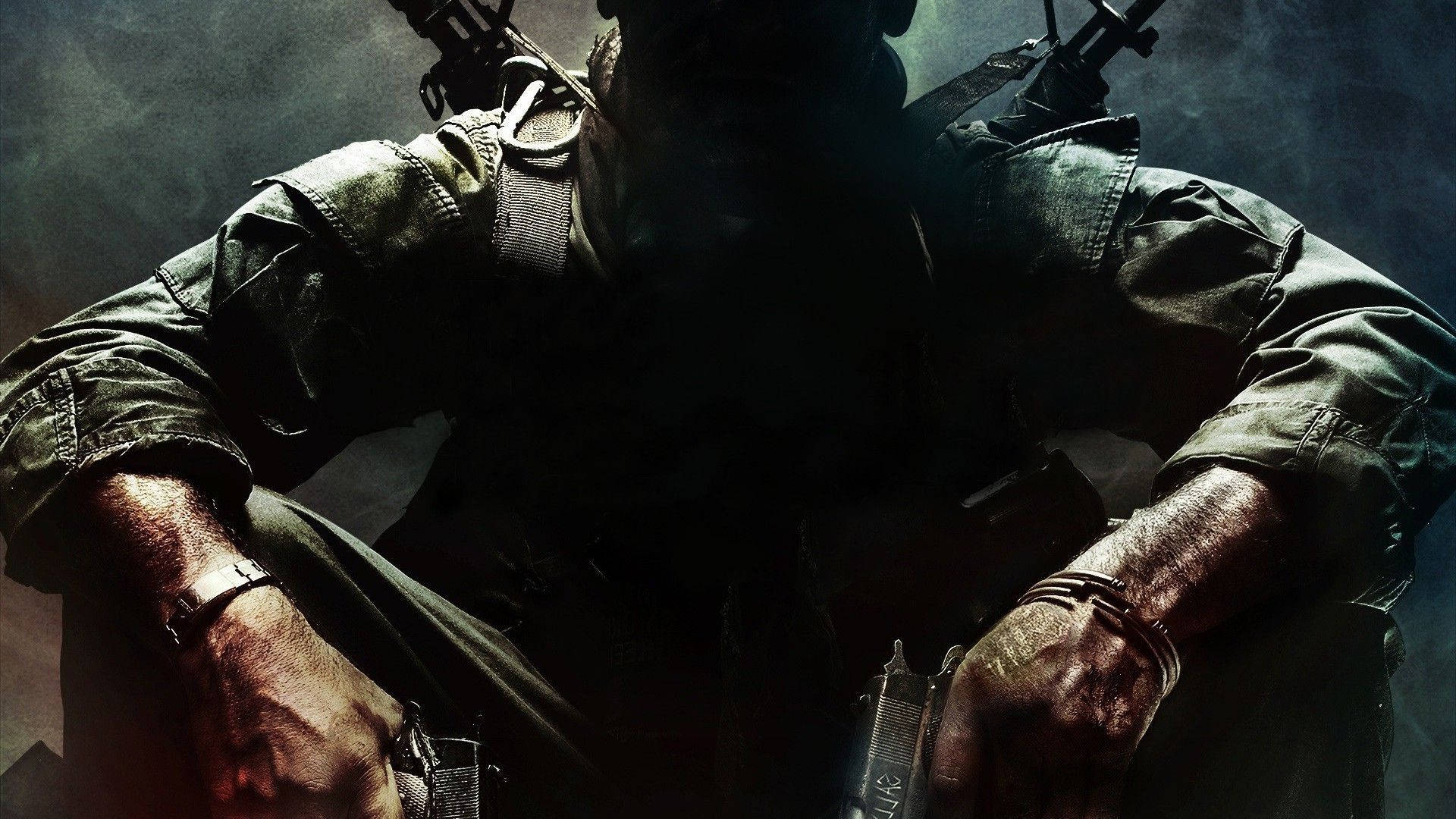 COD Cold War, shadowy soldier, combat gear, Full HD Desktop Wallpaper