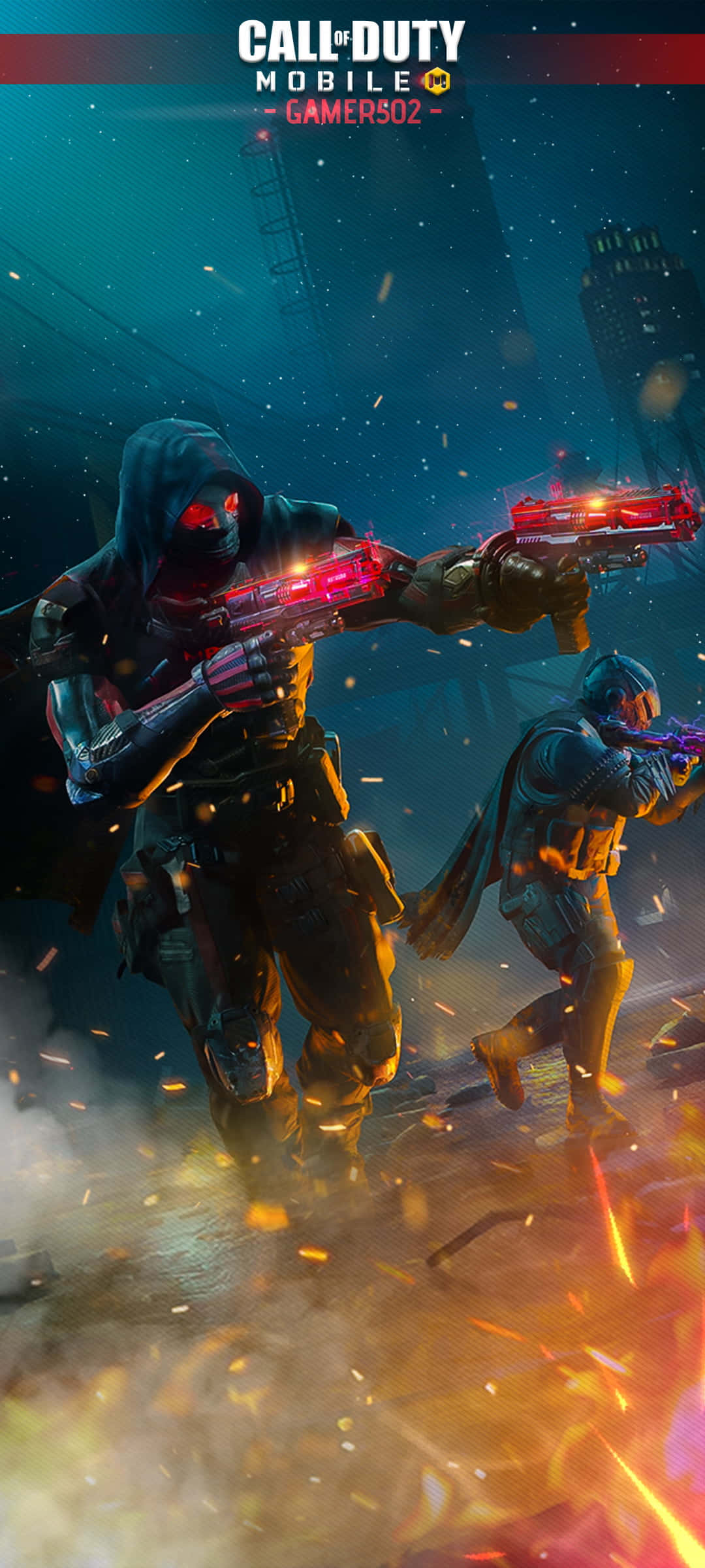 COD Mobile Character Skins, armored soldiers, hooded gear, Full HD Phone Wallpaper