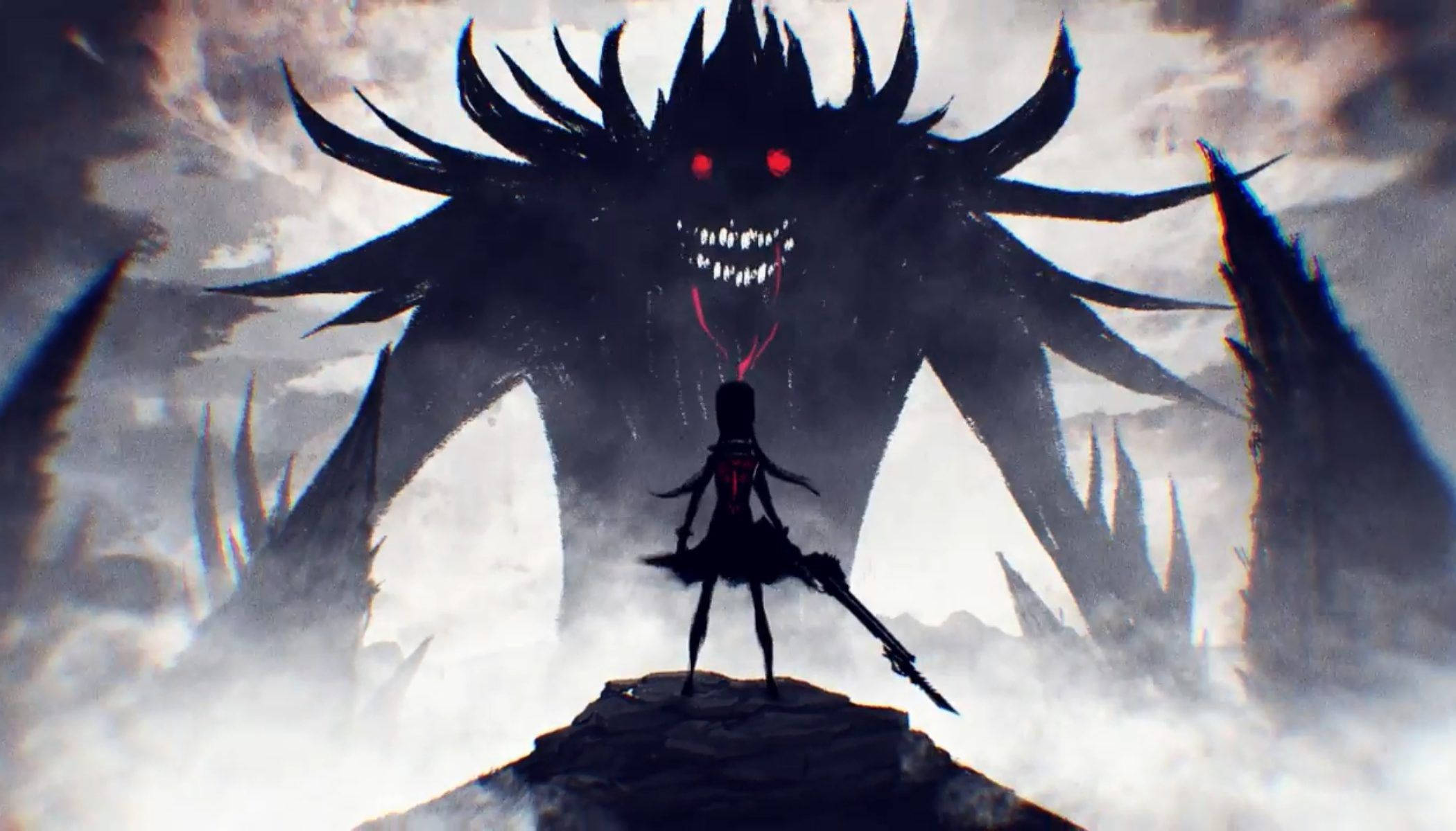 Code Vein, lone warrior, cliff, Full HD Desktop Wallpaper