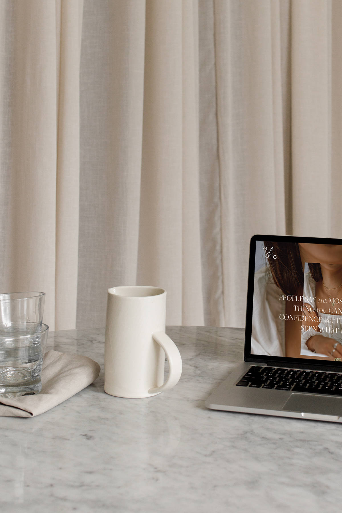 minimalist, coffee, laptop, HD Phone Wallpaper