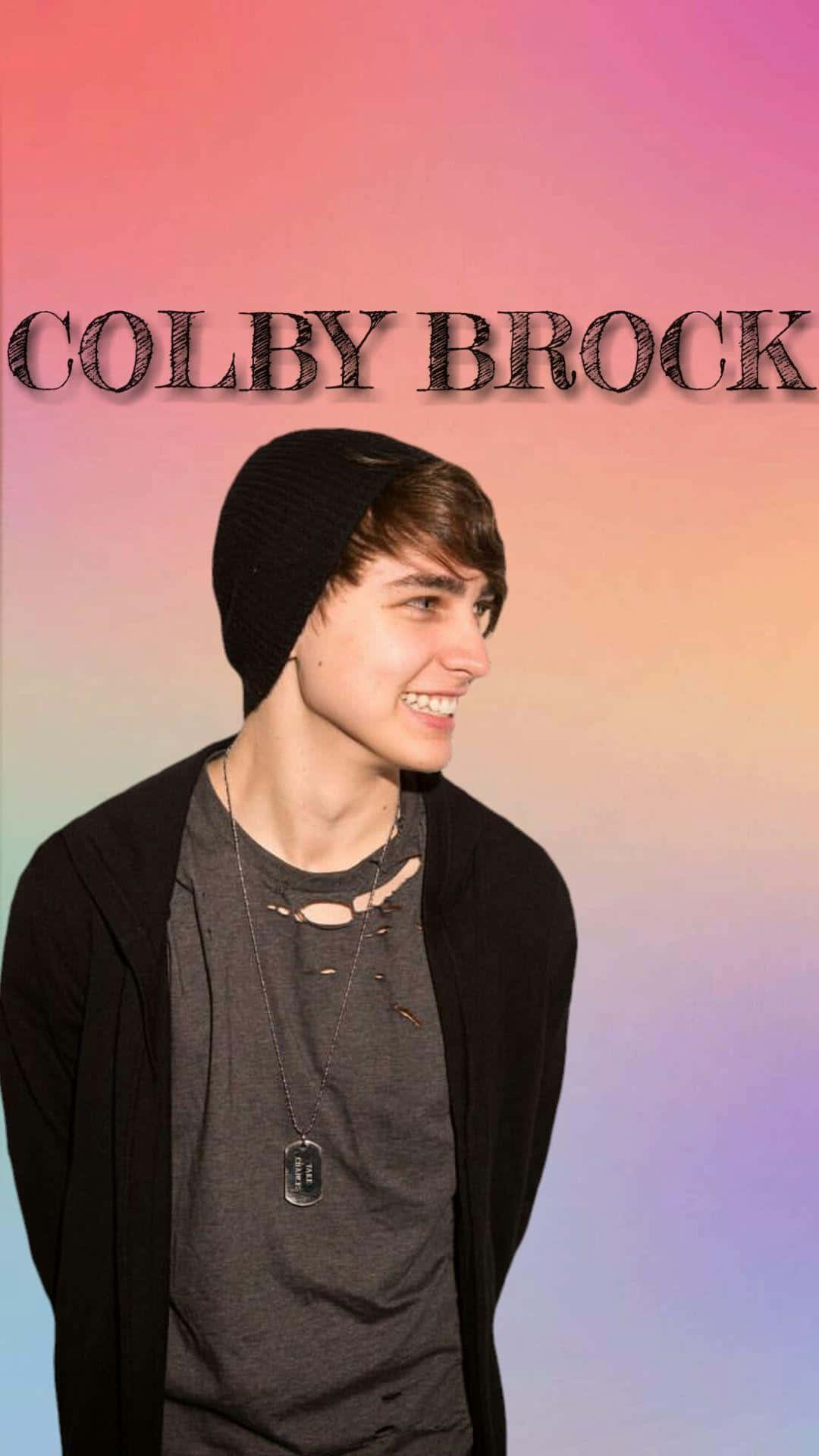 Colby Brock, black beanie, cardigan, Full HD Phone Wallpaper