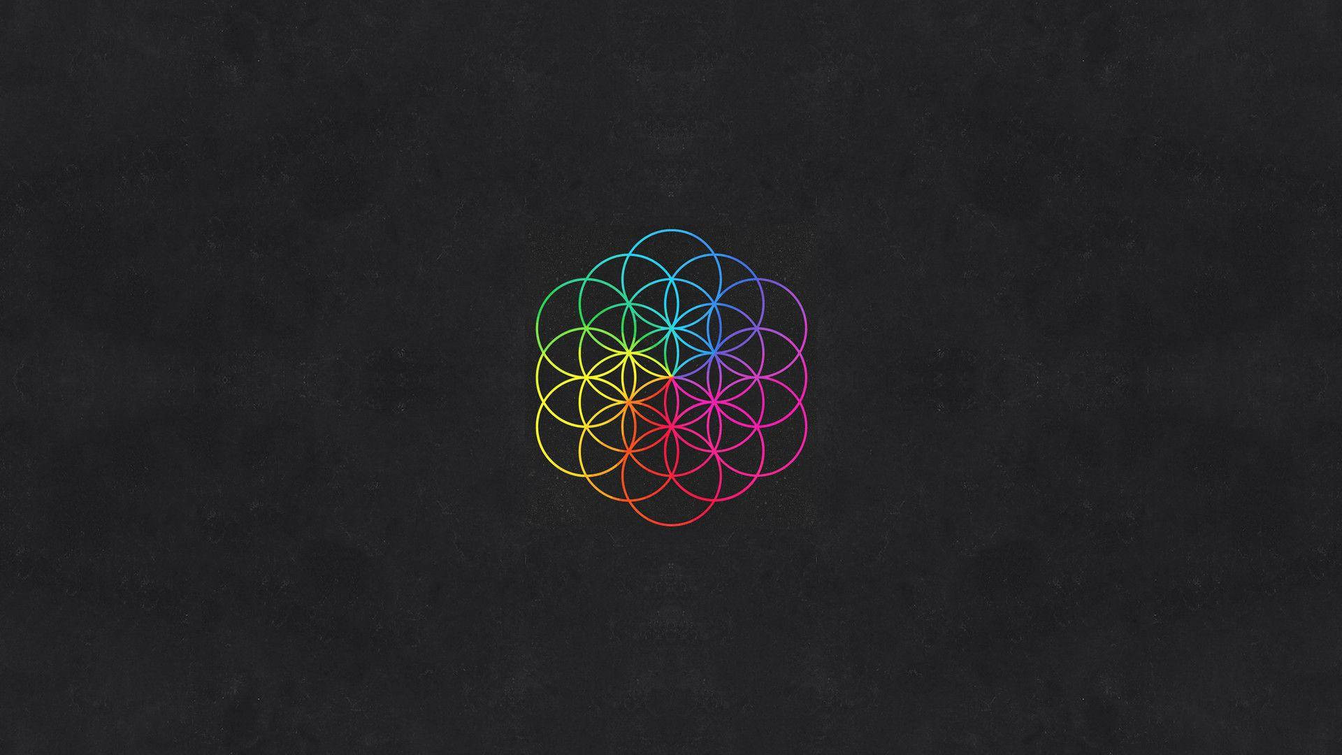 Coldplay, geometric pattern, flower of life, Full HD Desktop Wallpaper