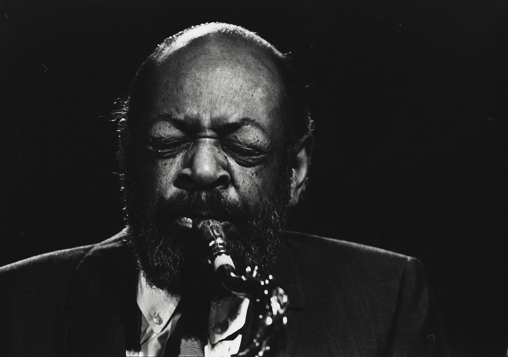Coleman Hawkins, saxophone, bearded man, Full HD Desktop Wallpaper