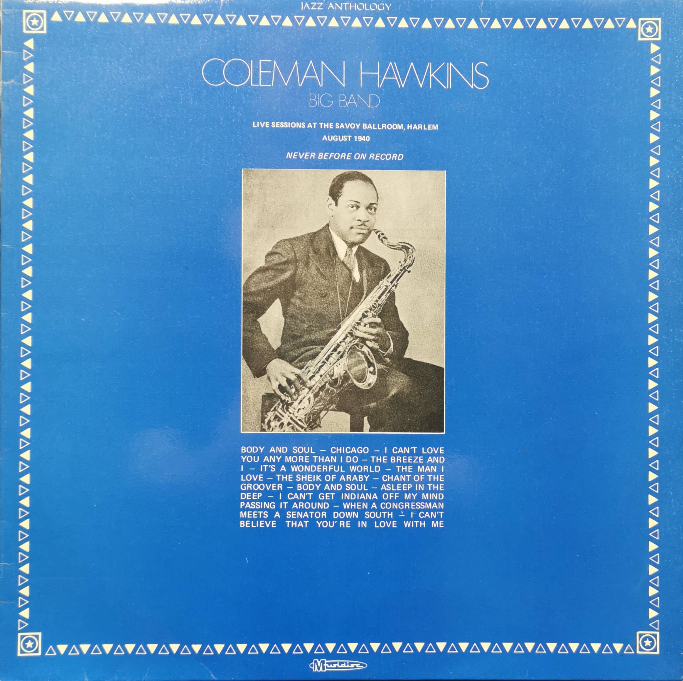 Coleman Hawkins, Vinyl, Big Band, Full HD Desktop Wallpaper