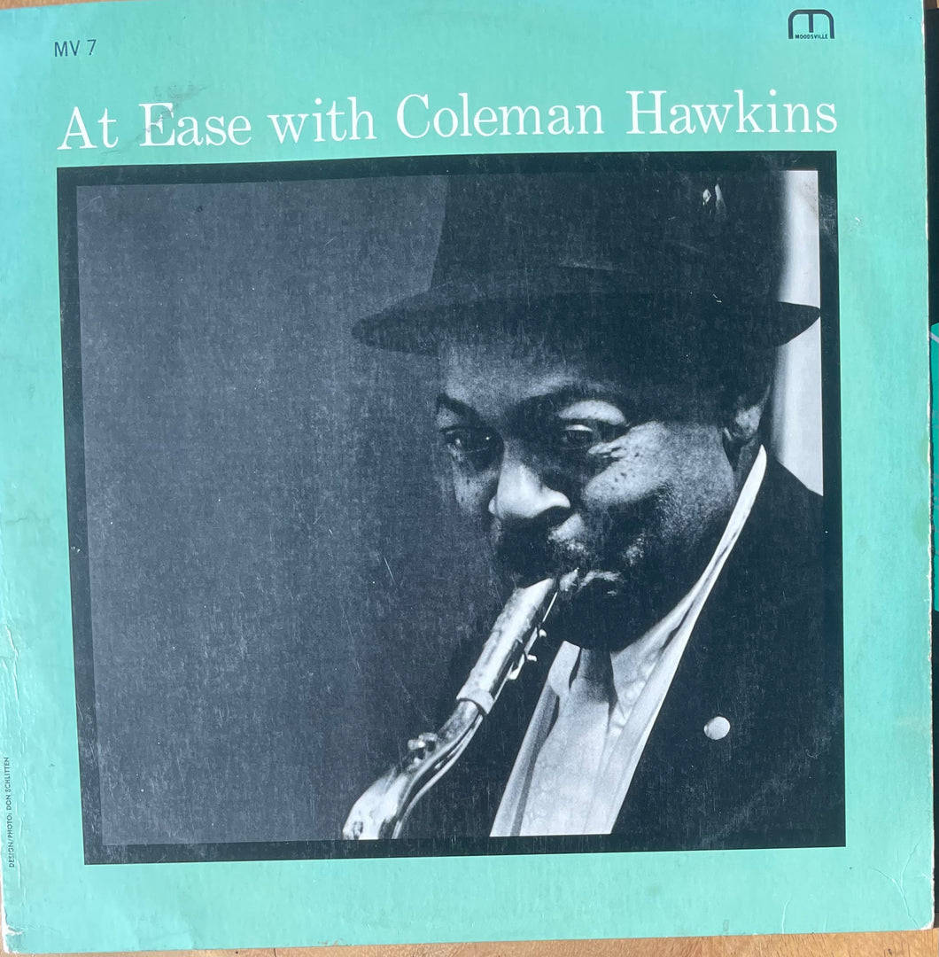 Coleman Hawkins, vintage vinyl, black hat, SD Phone Wallpaper
