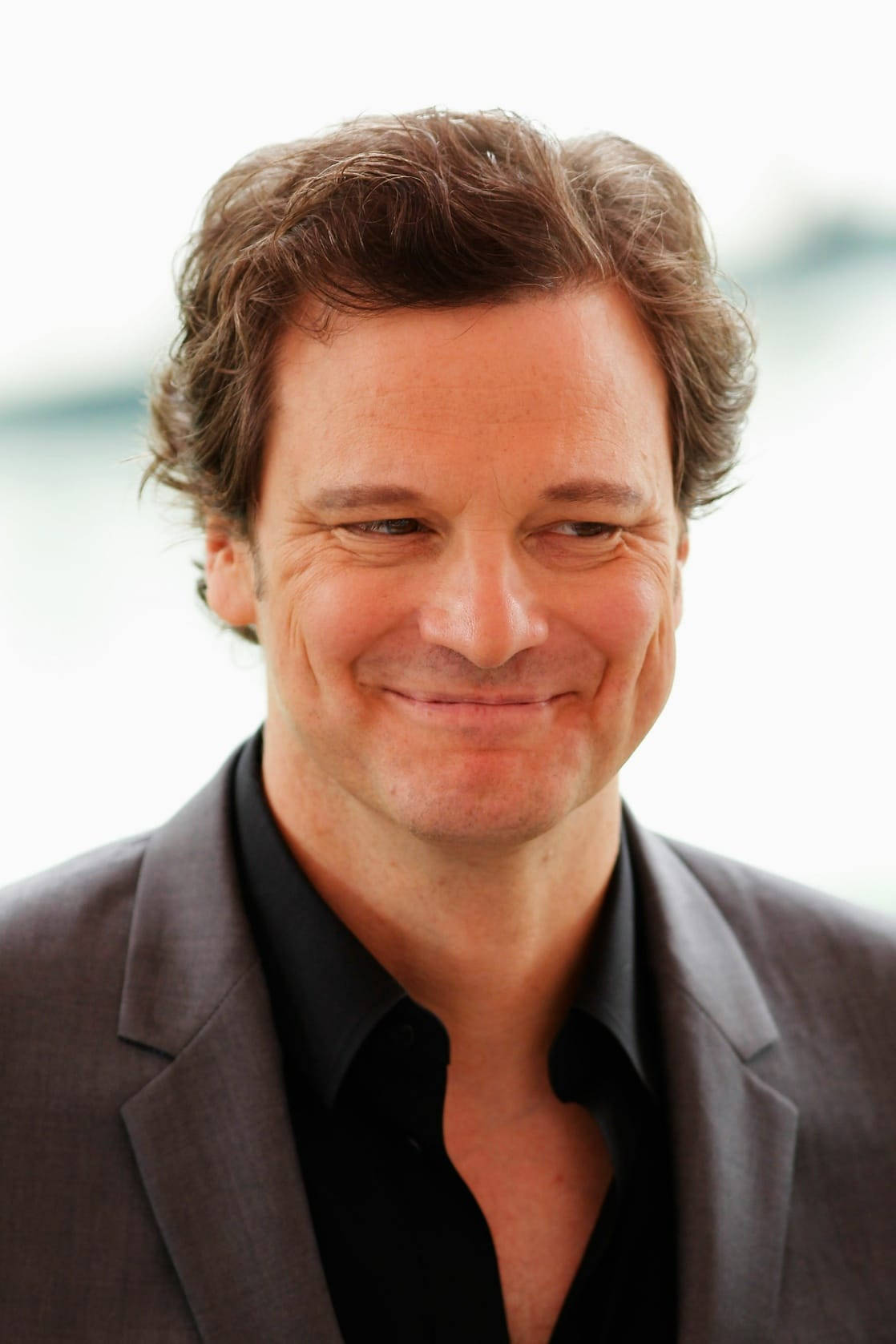 Colin Firth, 68th Venice Film Festival, gray suit, HD Phone Wallpaper