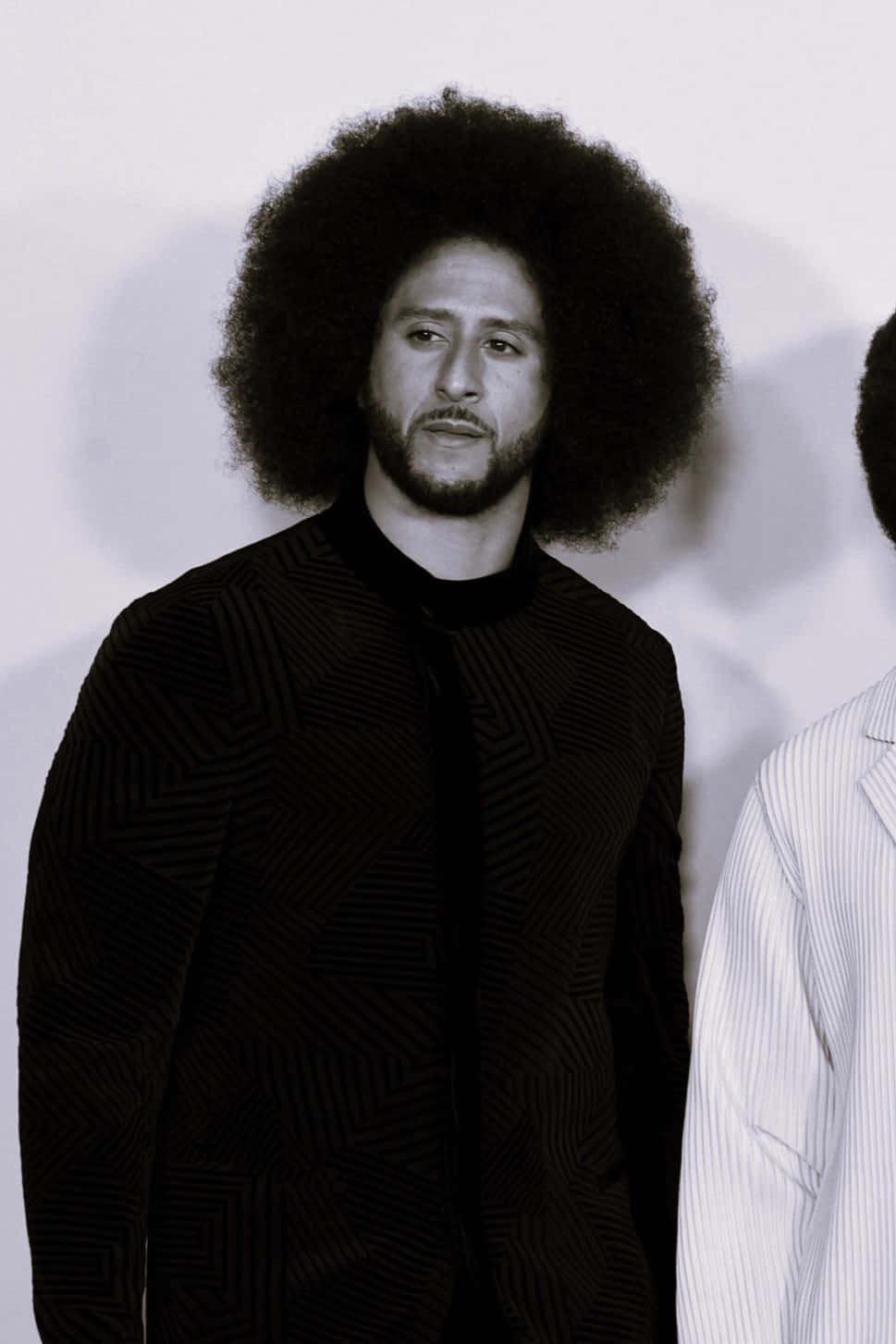 Colin Kaepernick, afro, beard, HD Phone Wallpaper