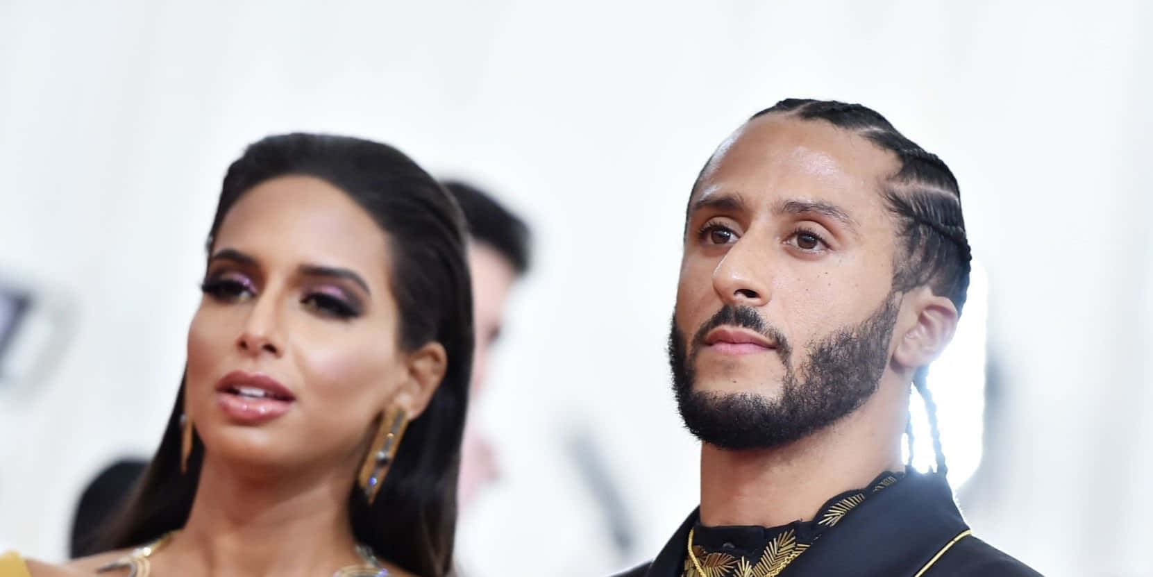 Colin Kaepernick, formal wear, bright white backdrop, HD Desktop Wallpaper