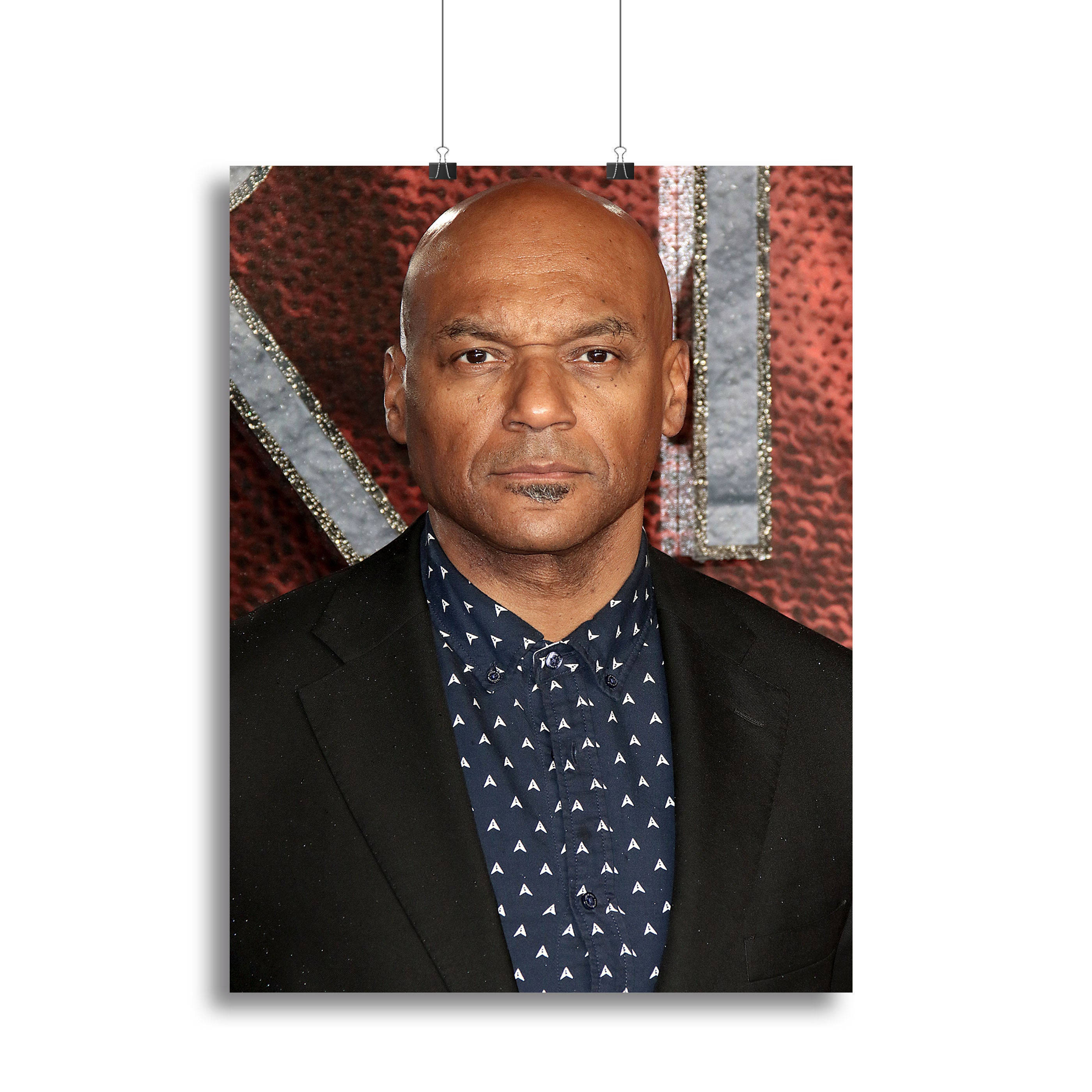 Colin Salmon, black blazer, navy shirt, 2K Desktop Wallpaper