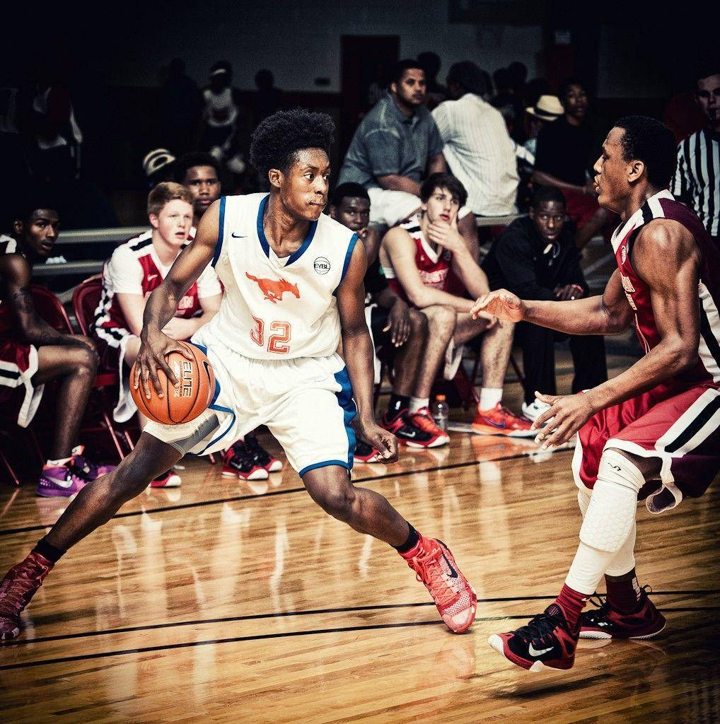 Collin Sexton, white jersey, red jersey, SD Phone Wallpaper