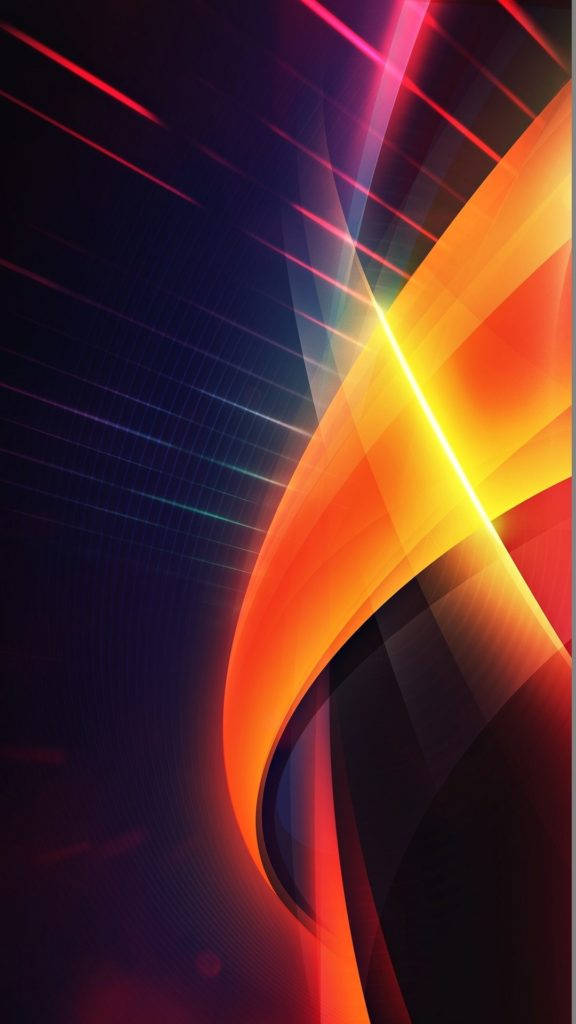 orange, yellow, red, SD Phone Wallpaper