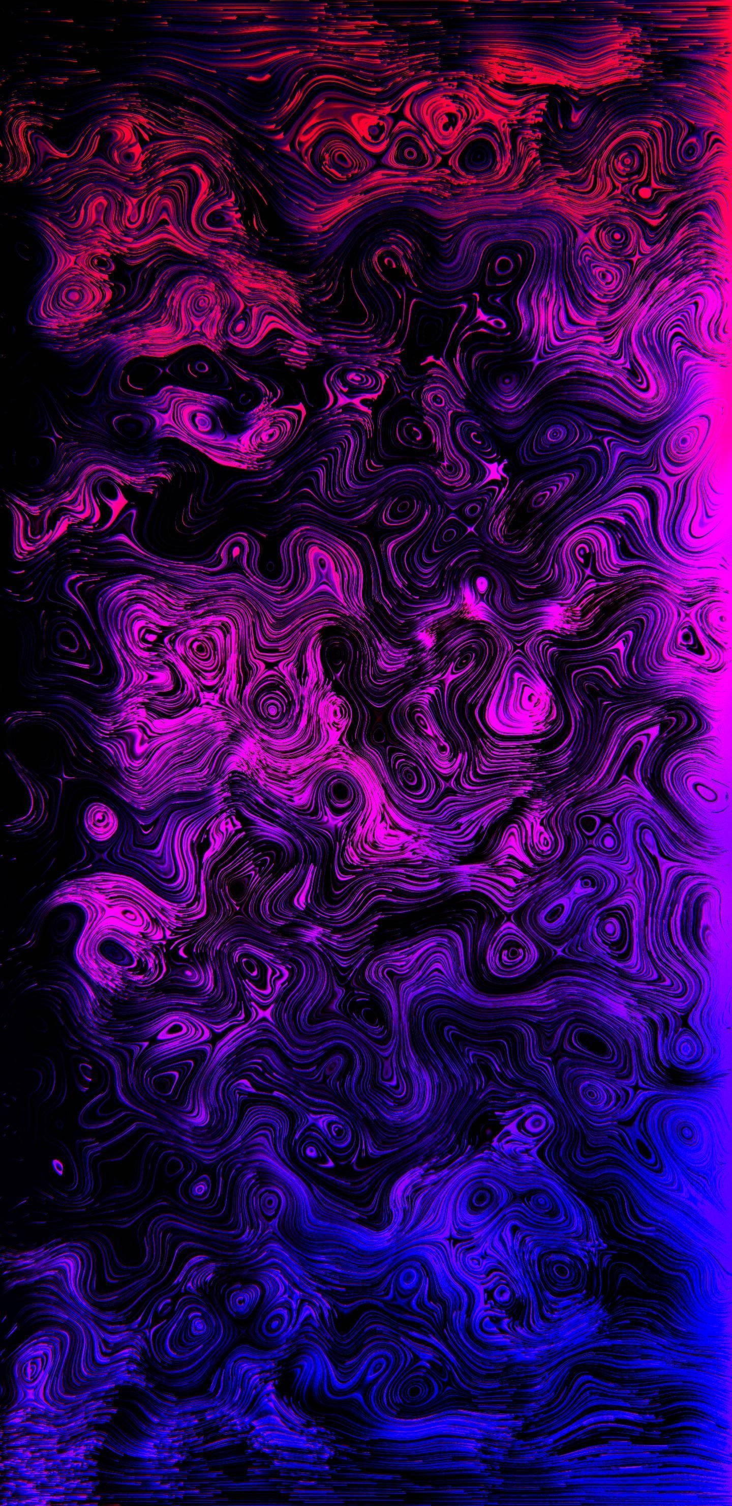 Purple Swirls, Color iPhone, magenta purple, 2K Phone Wallpaper