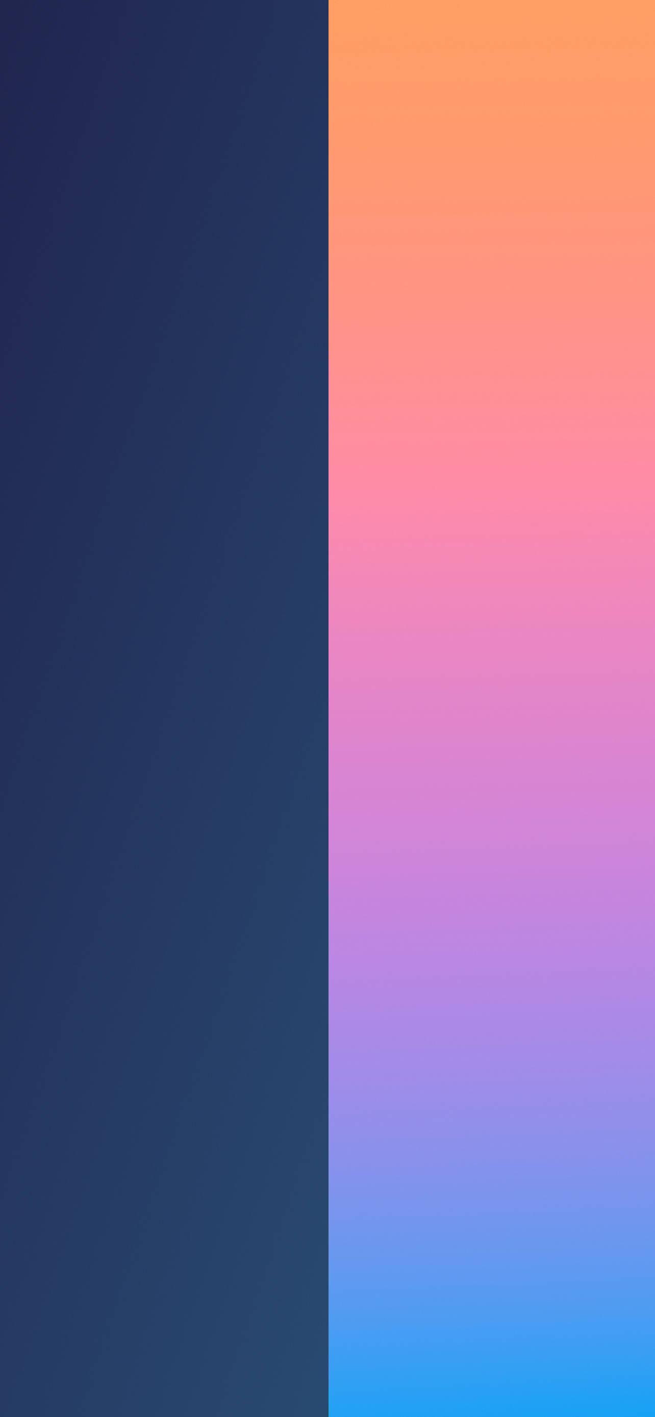 Color iPhone, deep blue, warm pink purple blue blend, 2K Phone Wallpaper