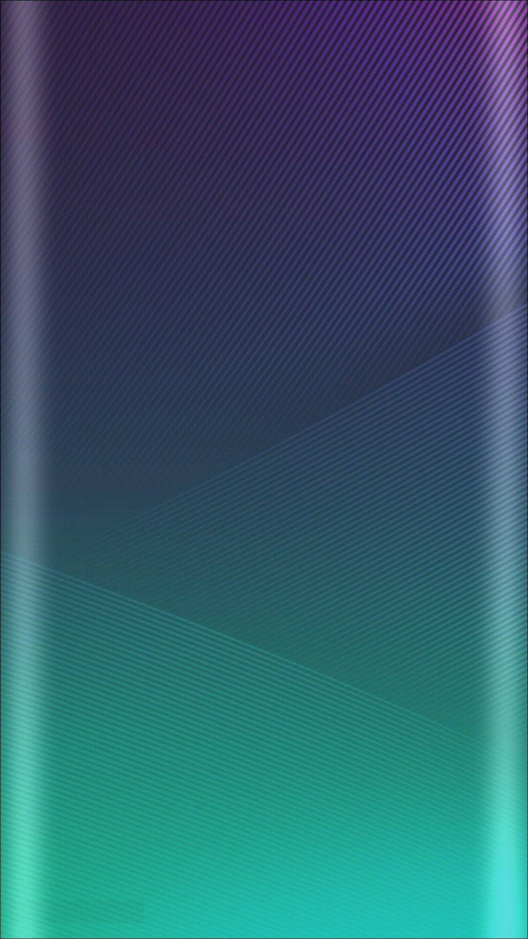 glossy purple, vibrant teal, gradient, Full HD Phone Wallpaper