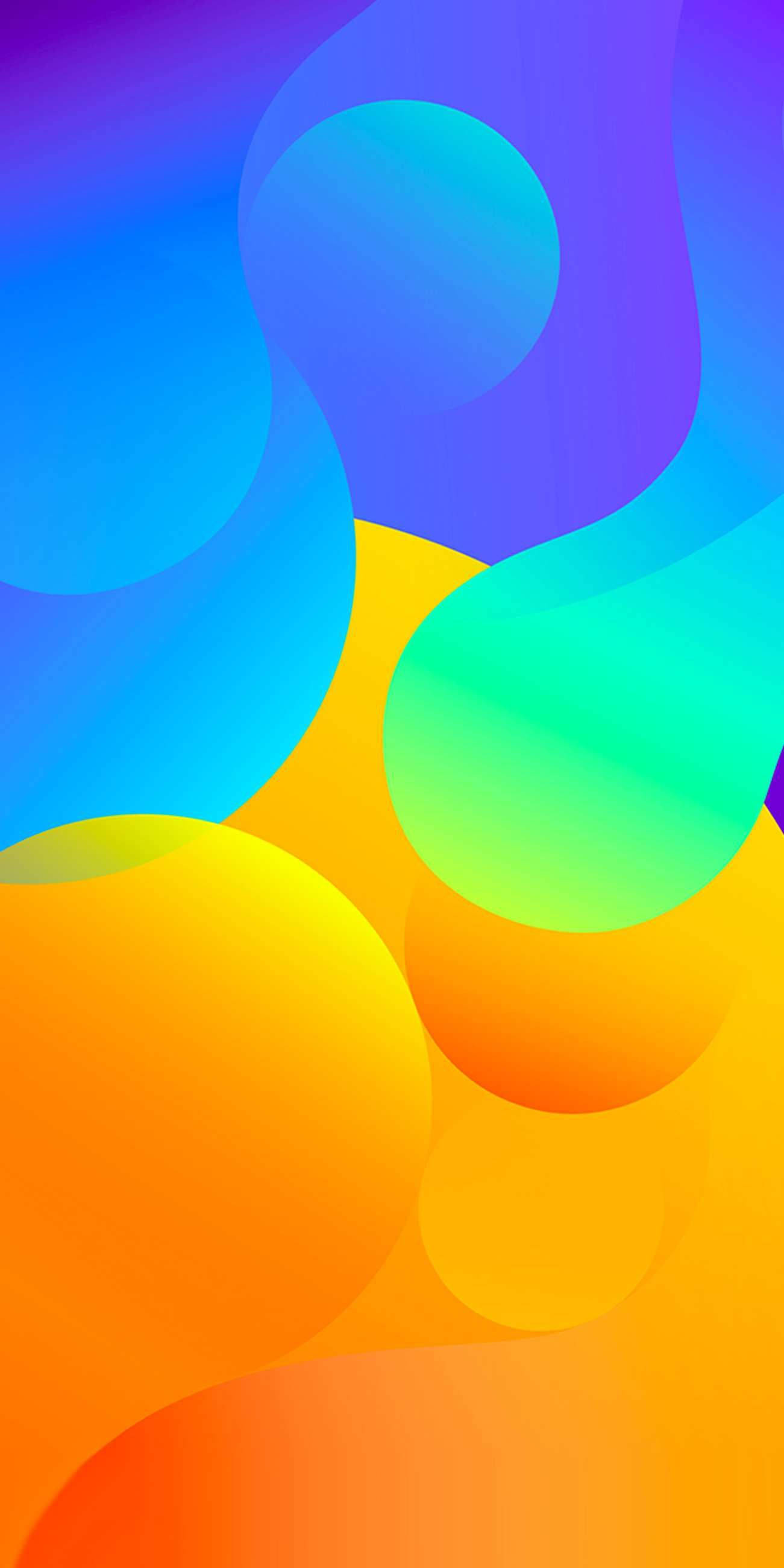swirl, abstract, blue, 2K Phone Wallpaper