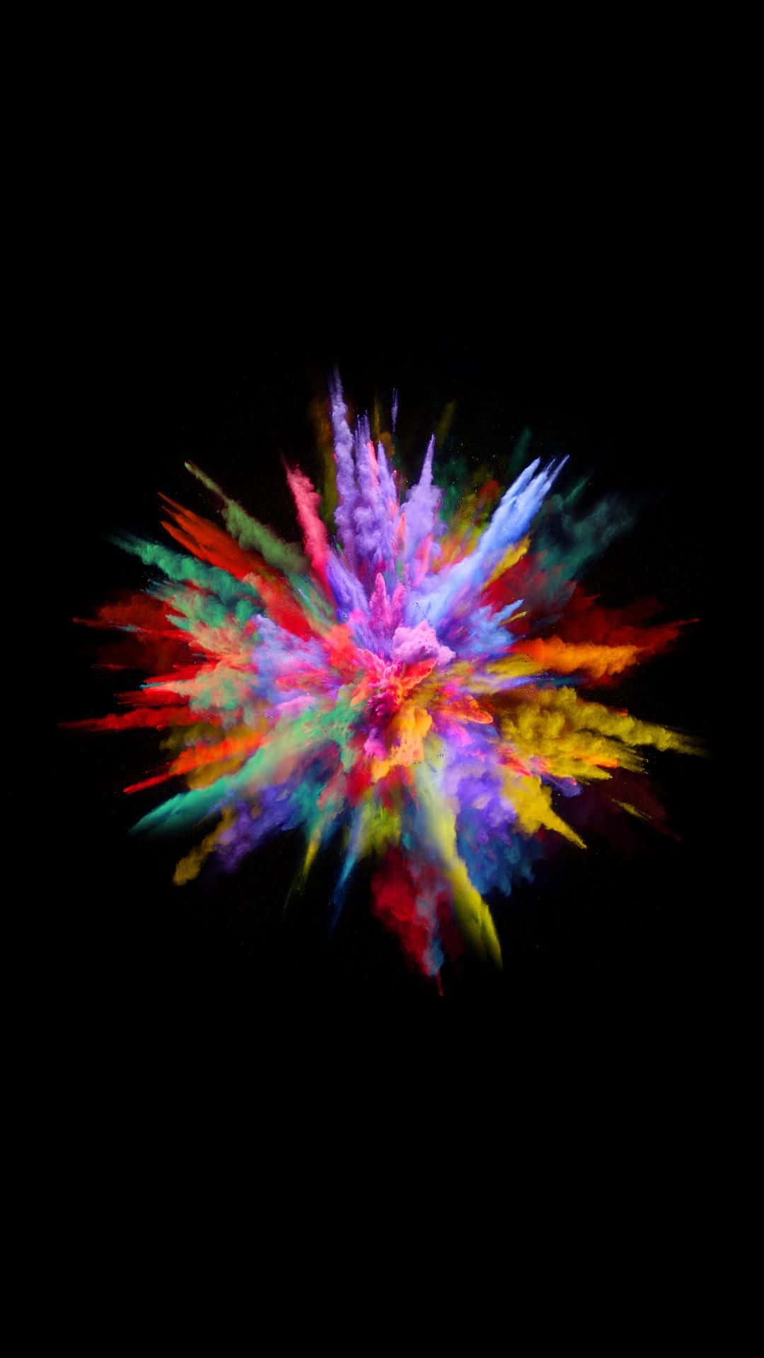 Color Phone, 1080 x 1920, multicolored powder, Full HD Phone Wallpaper