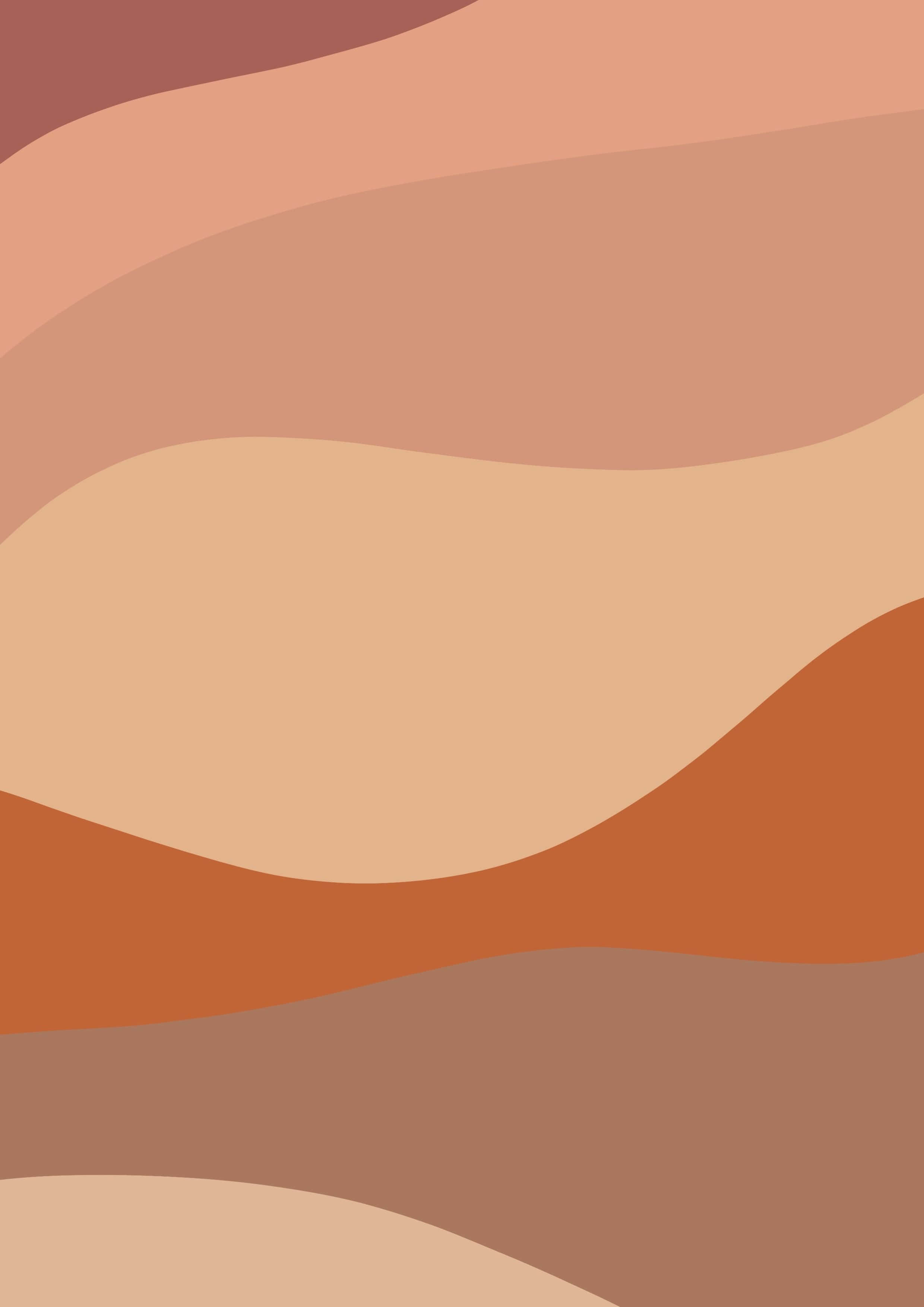Color Phone, 2480 x 3508, earthy terracotta beige, 2K Phone Wallpaper