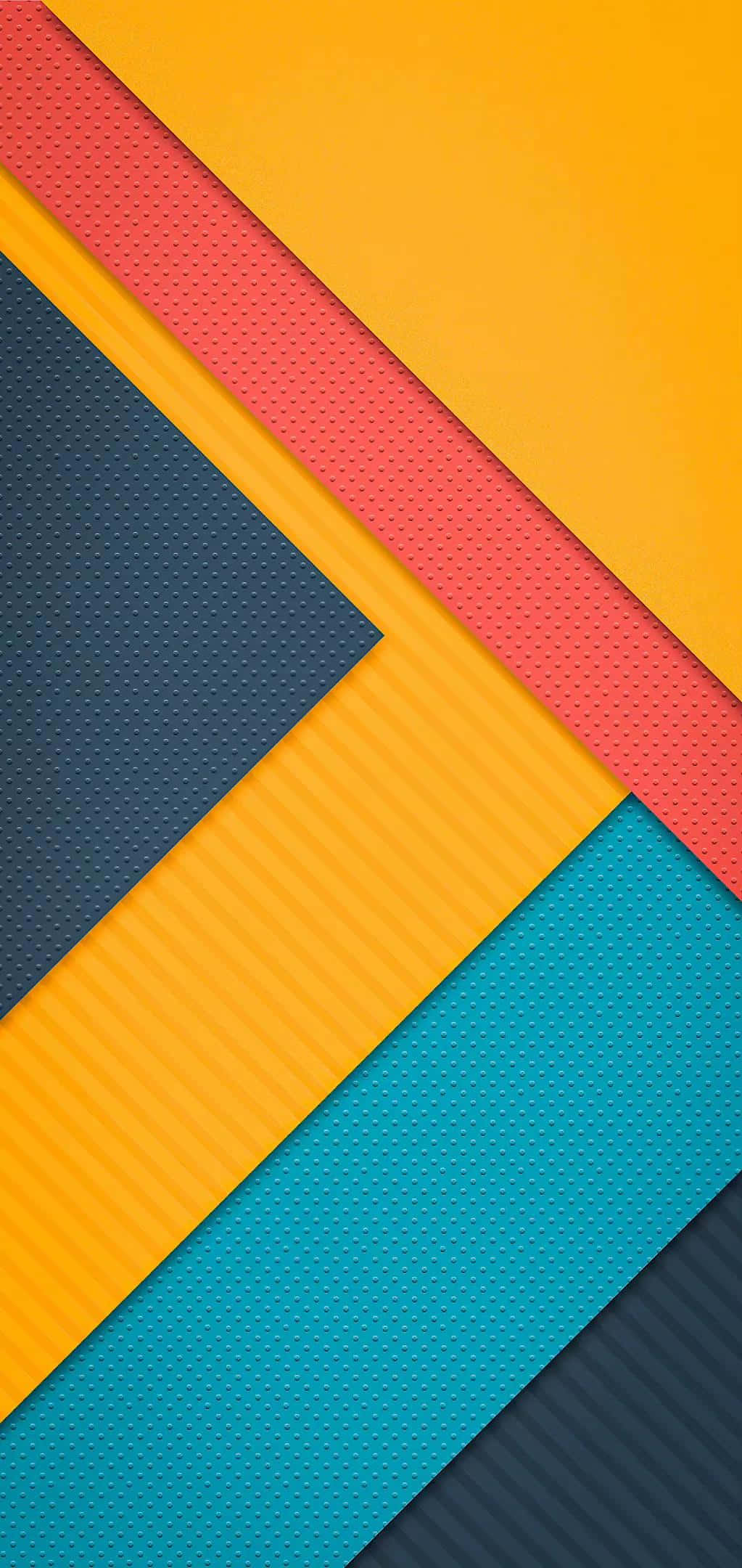 geometric, colorful, succinct phone, Full HD Phone Wallpaper