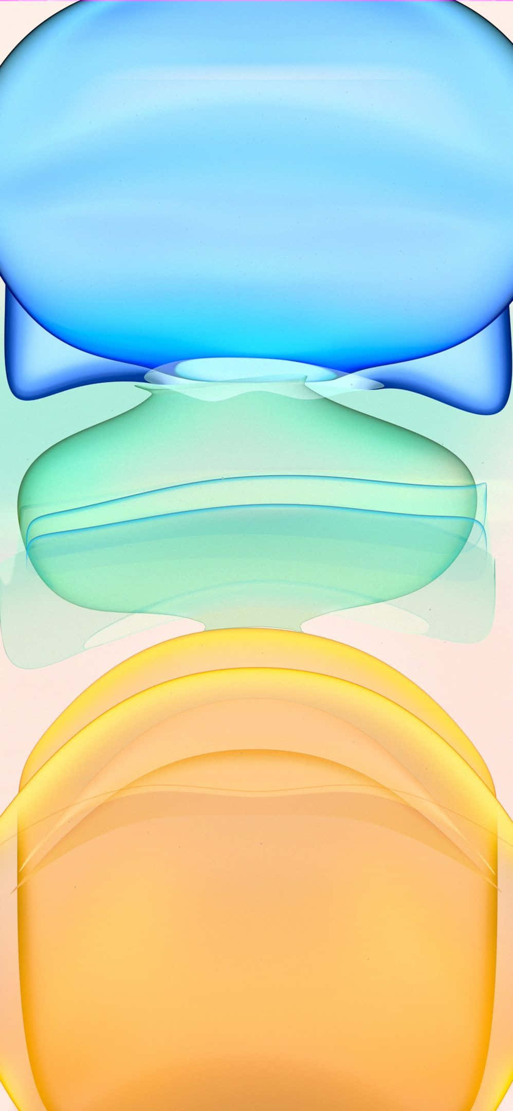 iPhone 11, blue, green, Full HD Phone Wallpaper