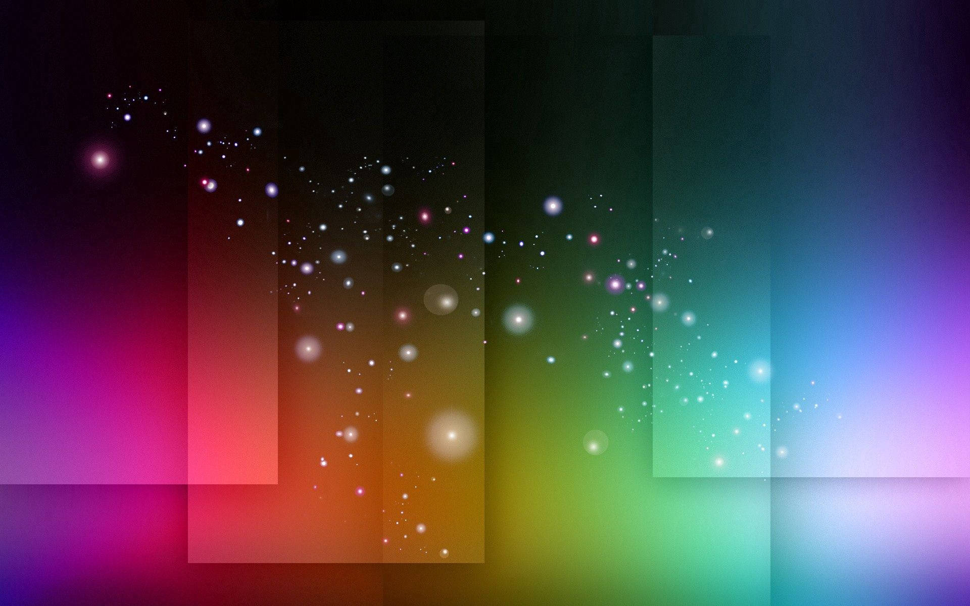 shiny gradient color, deep purple, bright cyan, Full HD Desktop Wallpaper