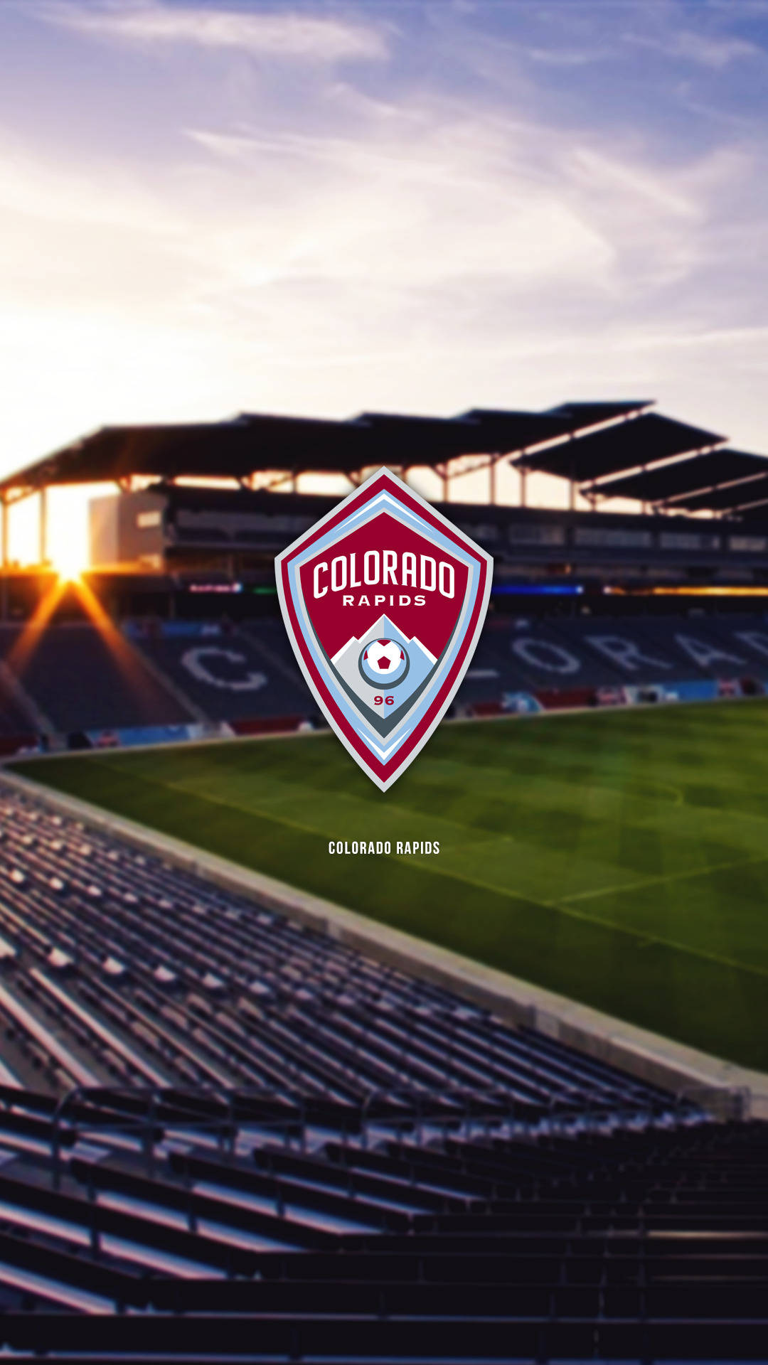 Colorado Rapids Stadium, Colorado Rapids, sunset, Full HD Phone Wallpaper