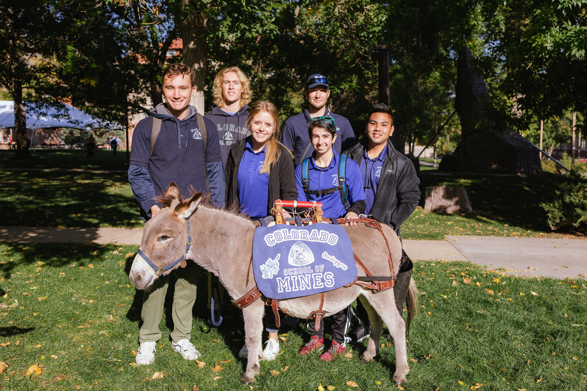 Colorado School Of Mines, students, mascot, Full HD Desktop Wallpaper