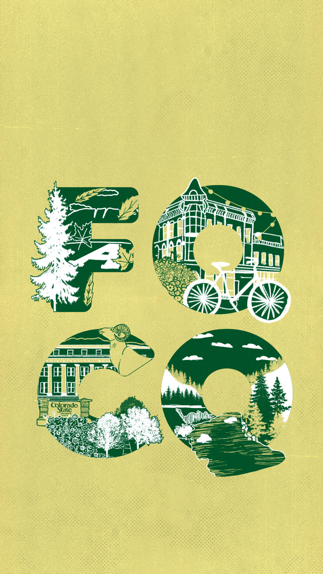 FOCQ, Colorado State University, green, Full HD Phone Wallpaper