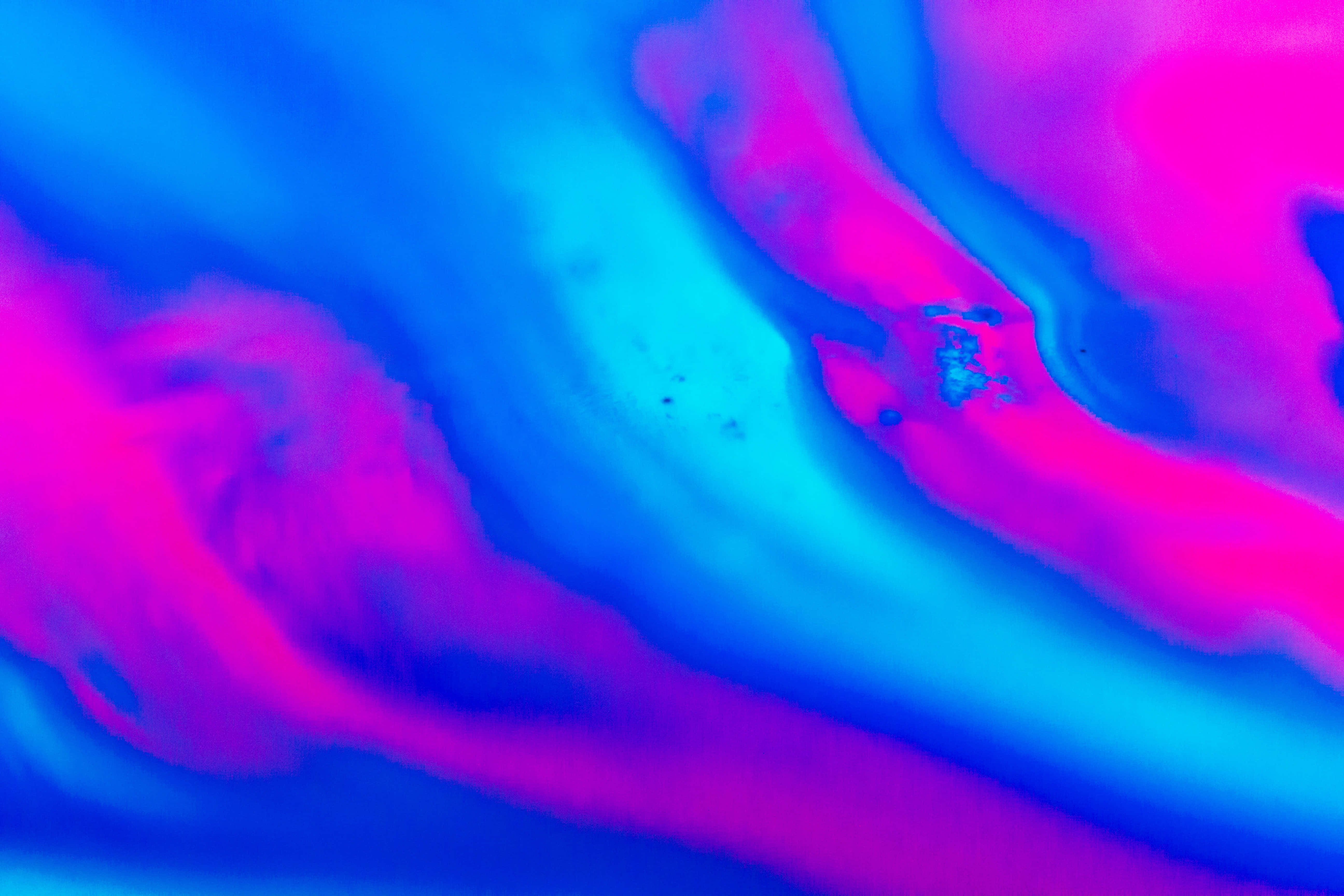 electric blue, magenta, abstract swirls, 5K Desktop Wallpaper