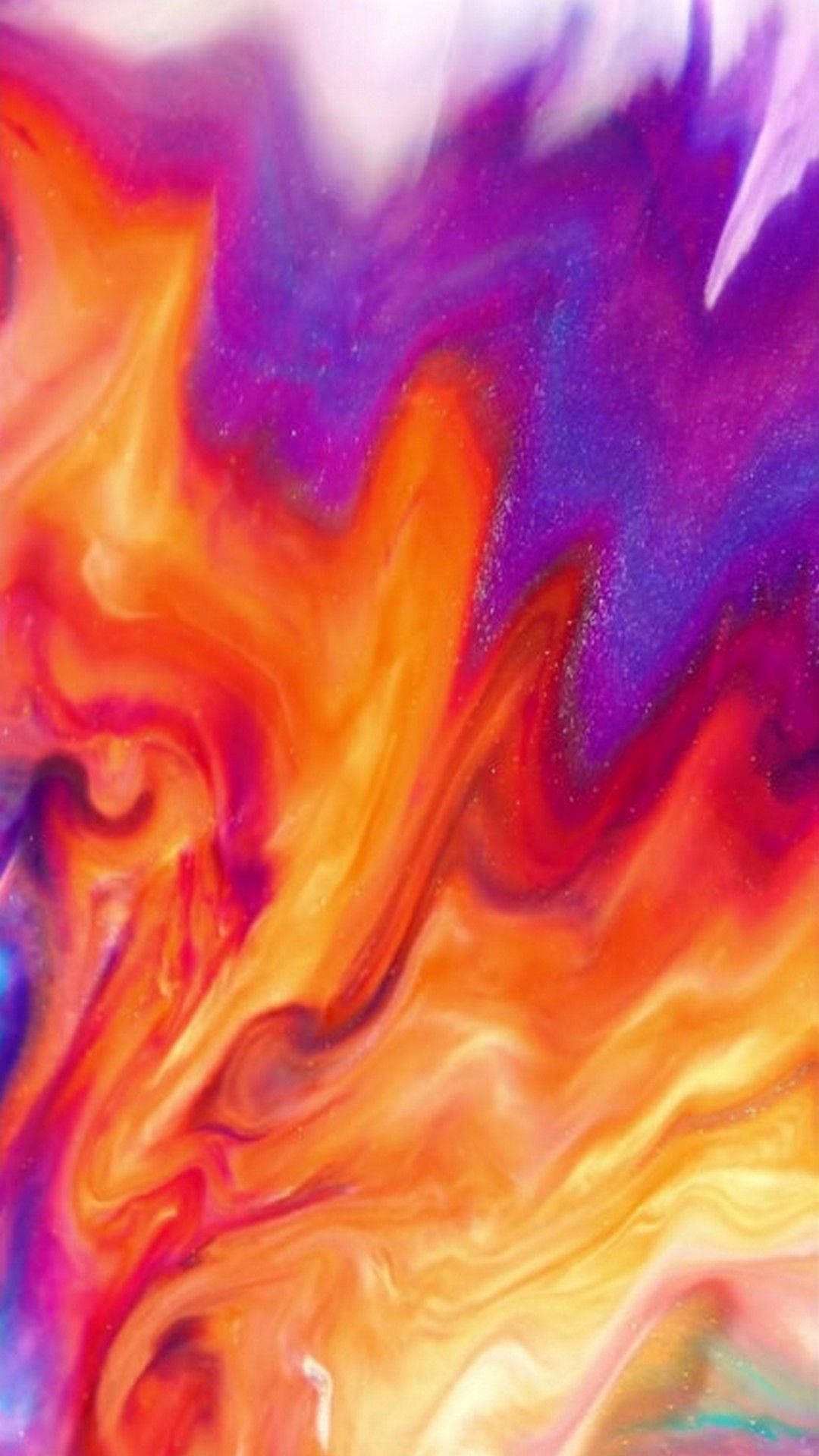 colorful amoled, rainbow of colors, fiery oranges, Full HD Phone Wallpaper
