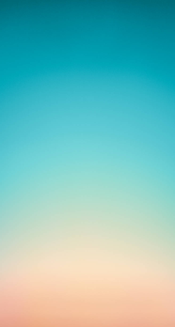 iPhone 5s, teal blue, soft peach, HD Phone Wallpaper
