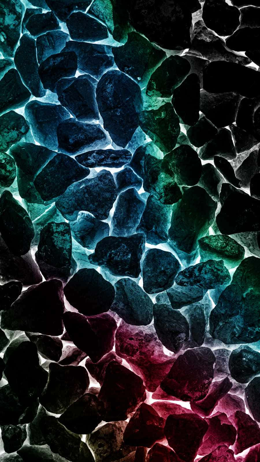 iPhone, electric blue, green, HD Phone Wallpaper