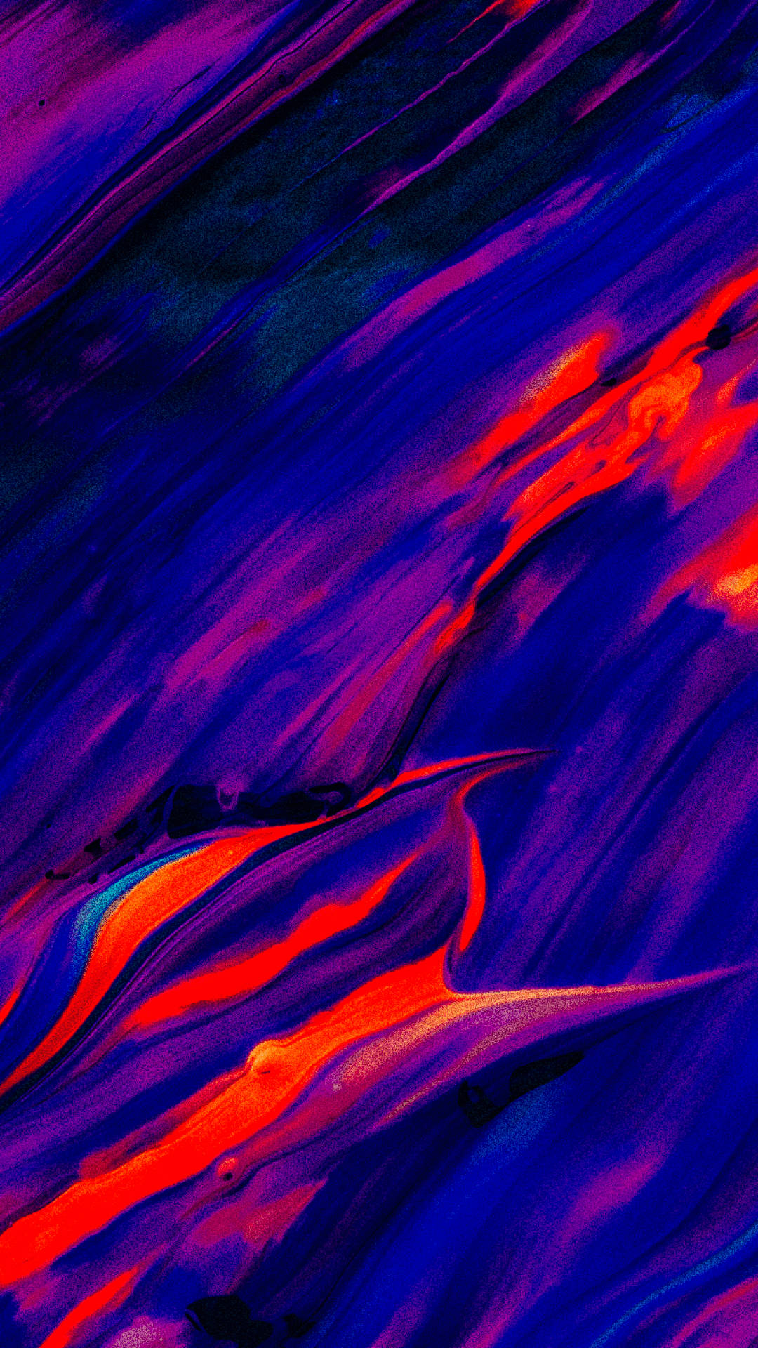 bright colorful iphone, violet red streaks, electric blue, Full HD Phone Wallpaper