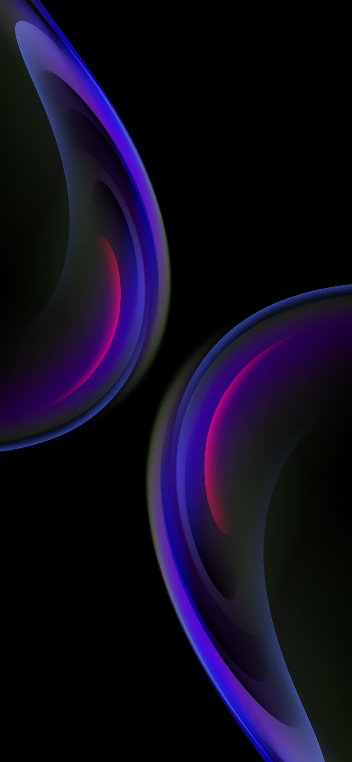 Colorful OLED, purple, blue, 2K Phone Wallpaper