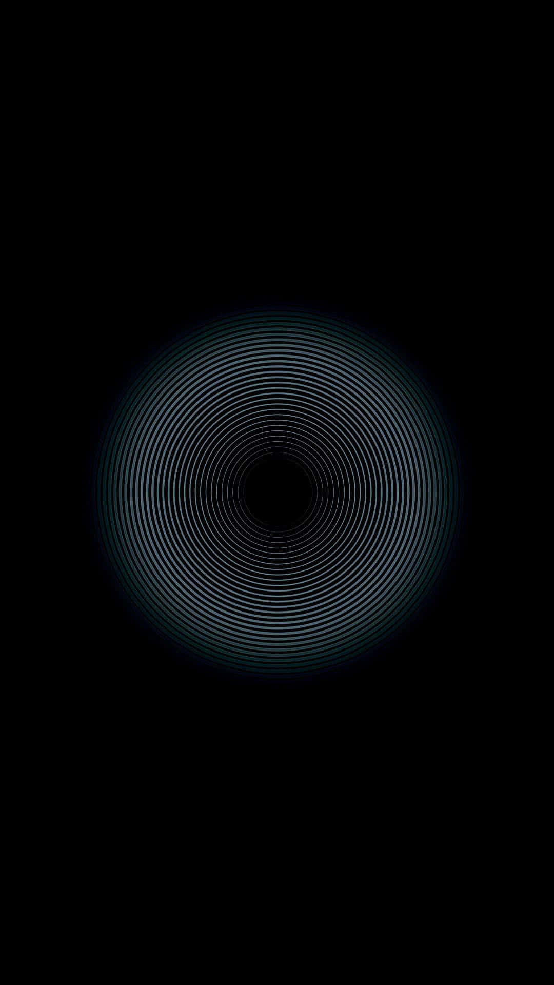 Colorful Oled, 1080 x 1920, glowing concentric circles, Full HD Phone Wallpaper
