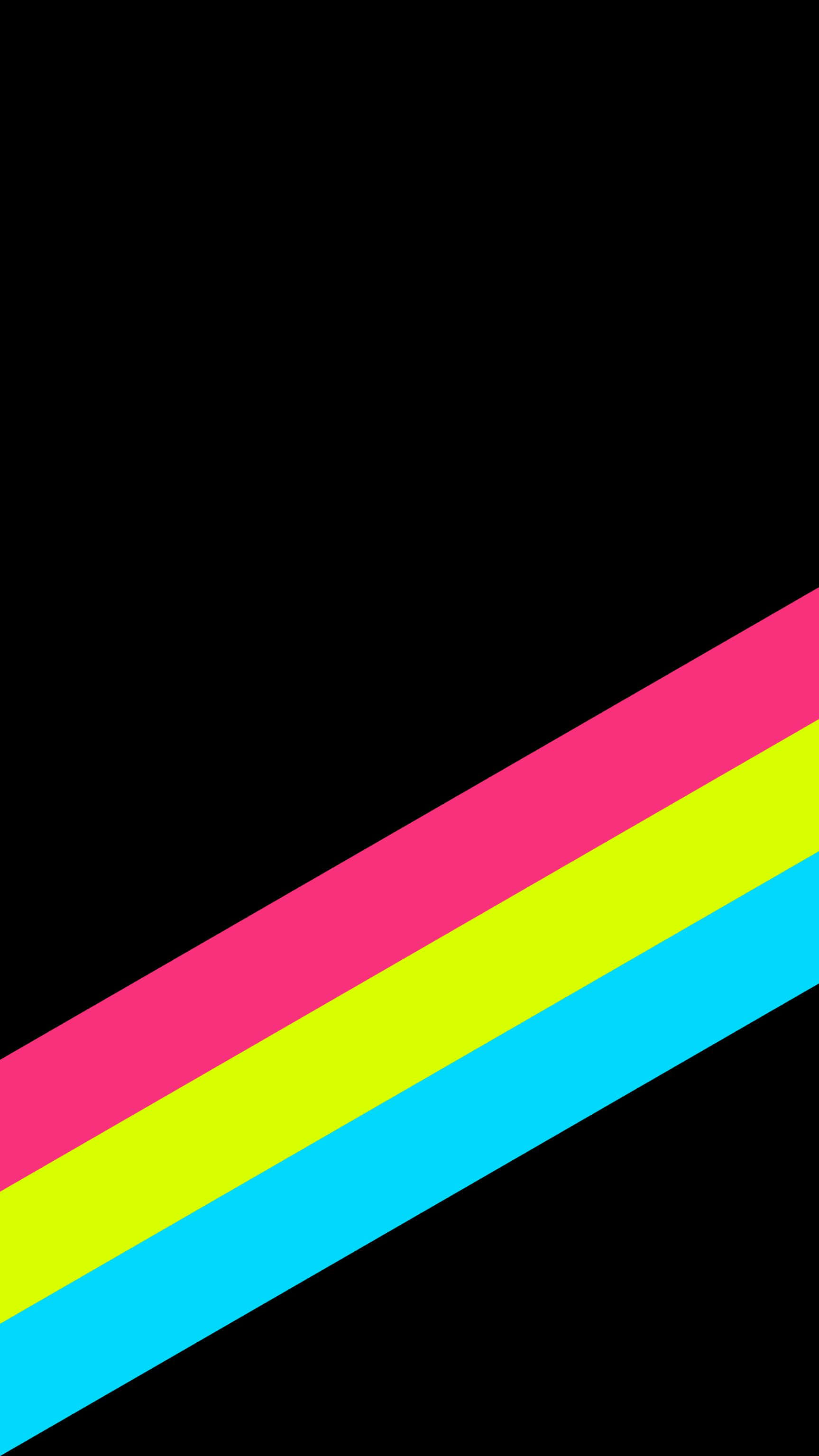 Colorful Oled, pink, yellow, 2K Phone Wallpaper