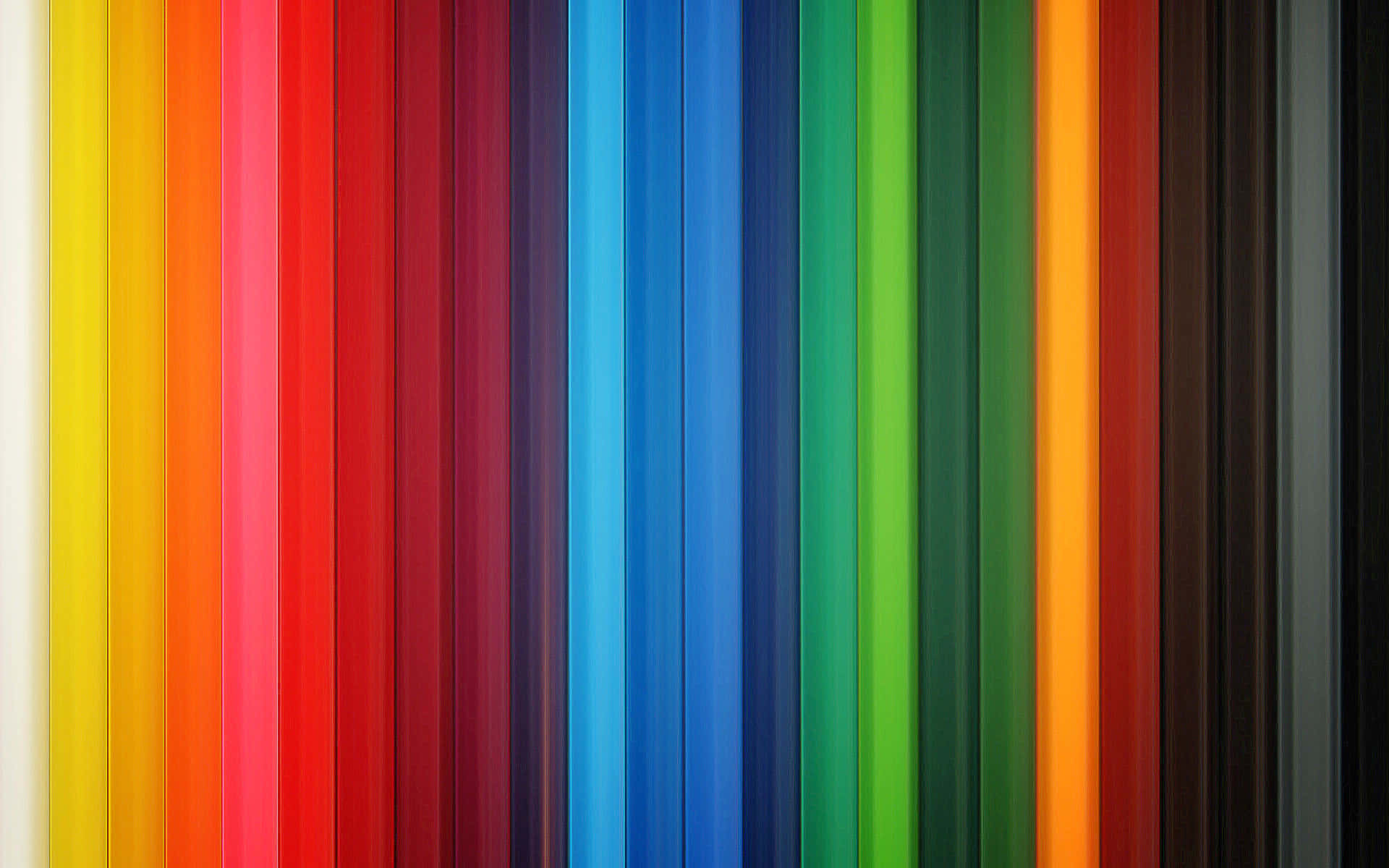 rainbow, yellow, deep black, Full HD Desktop Wallpaper