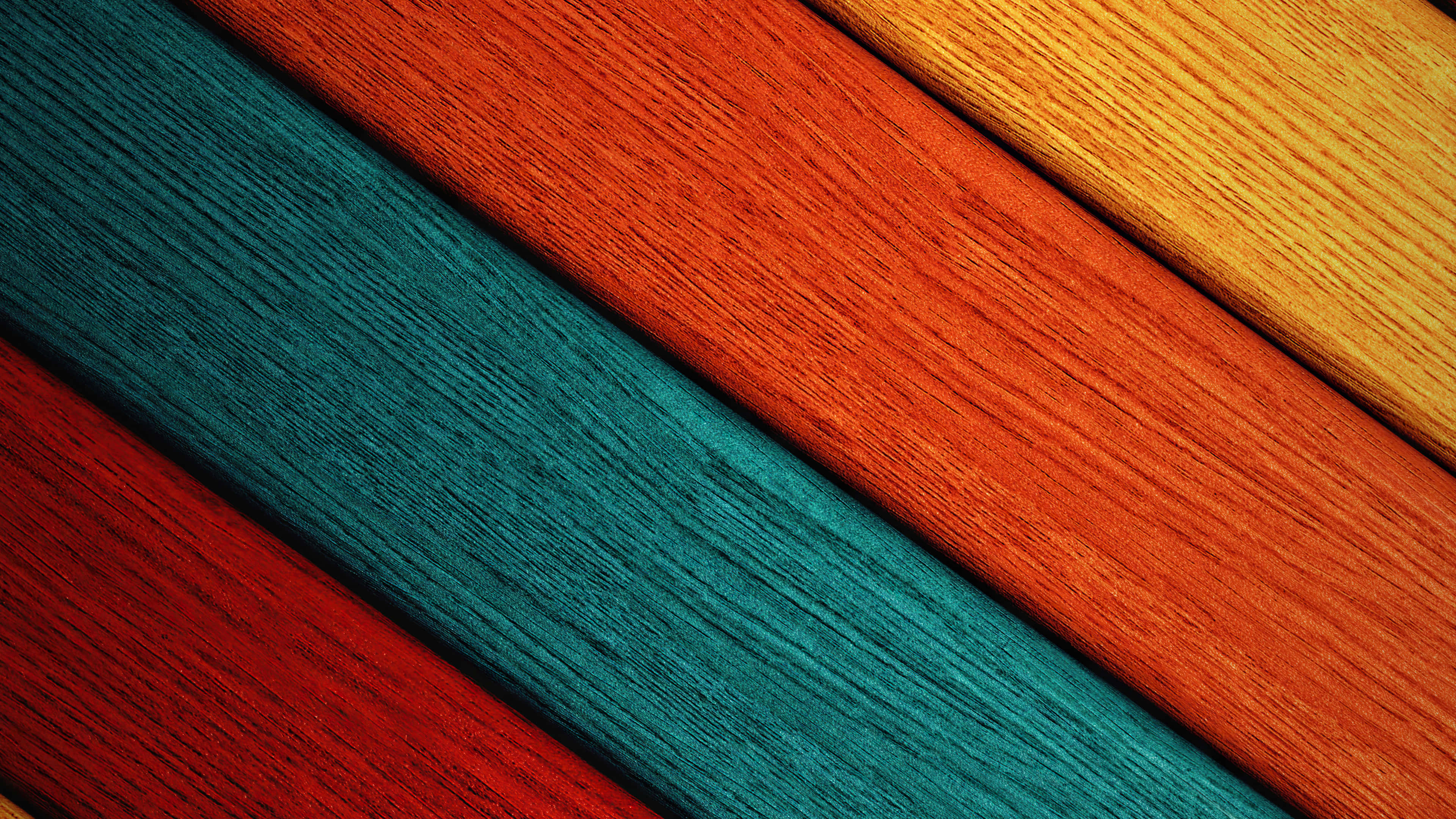 Colorful Pattern, red, teal, 4K Desktop Wallpaper