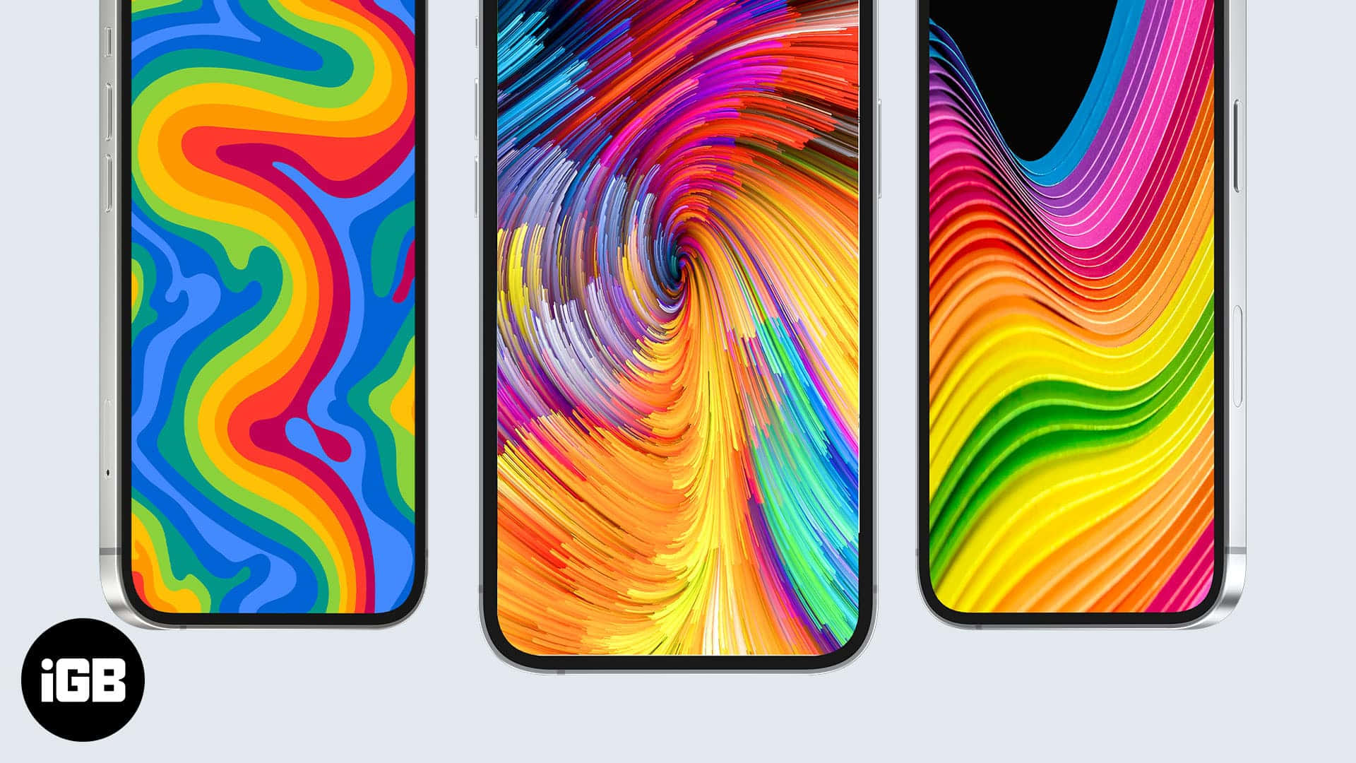 colorful pattern, smartphones, vibrant abstract wallpapers, Full HD Desktop Wallpaper