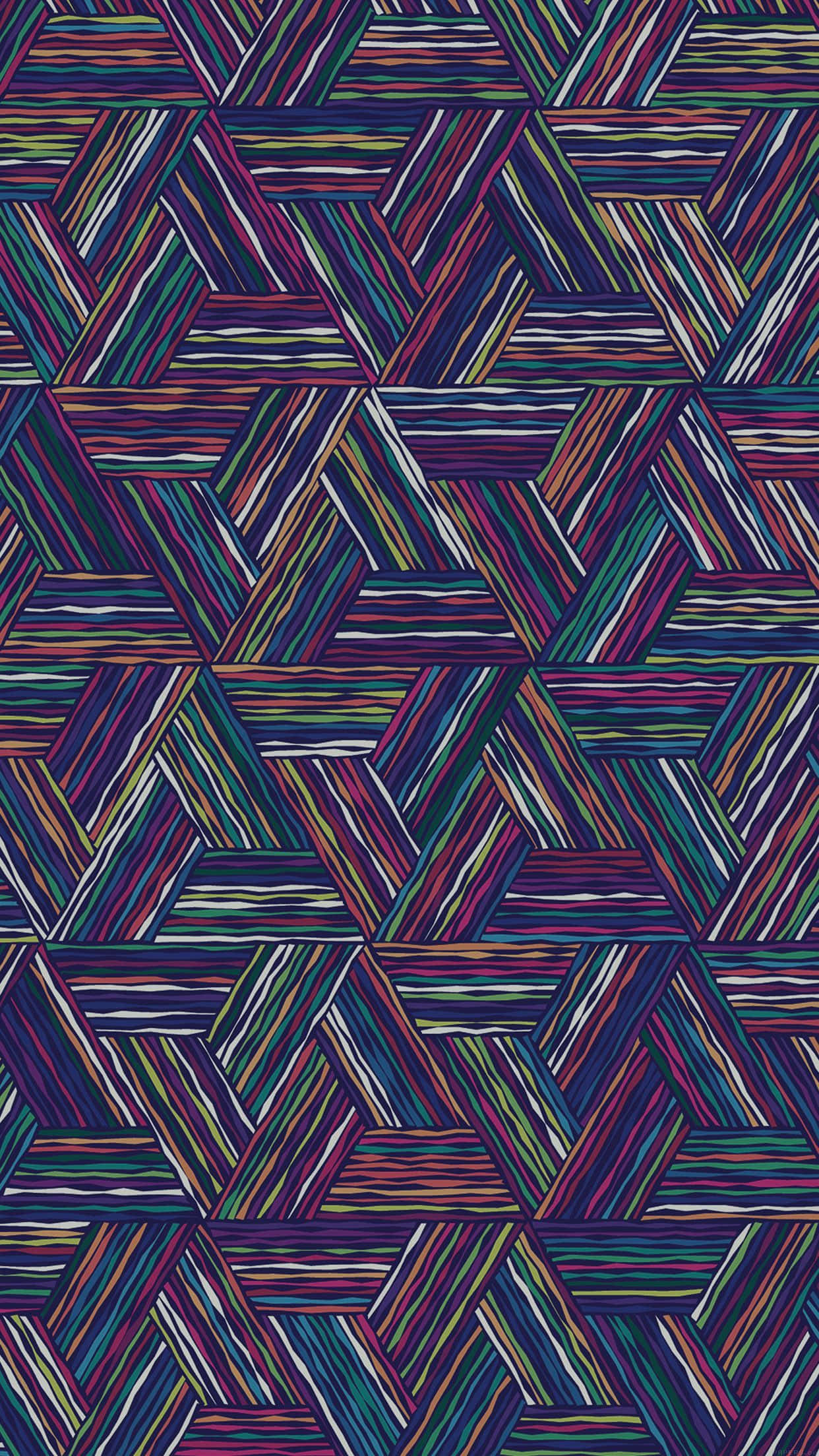 colorful pattern, rainbow of colors, geometric pattern, Full HD Phone Wallpaper