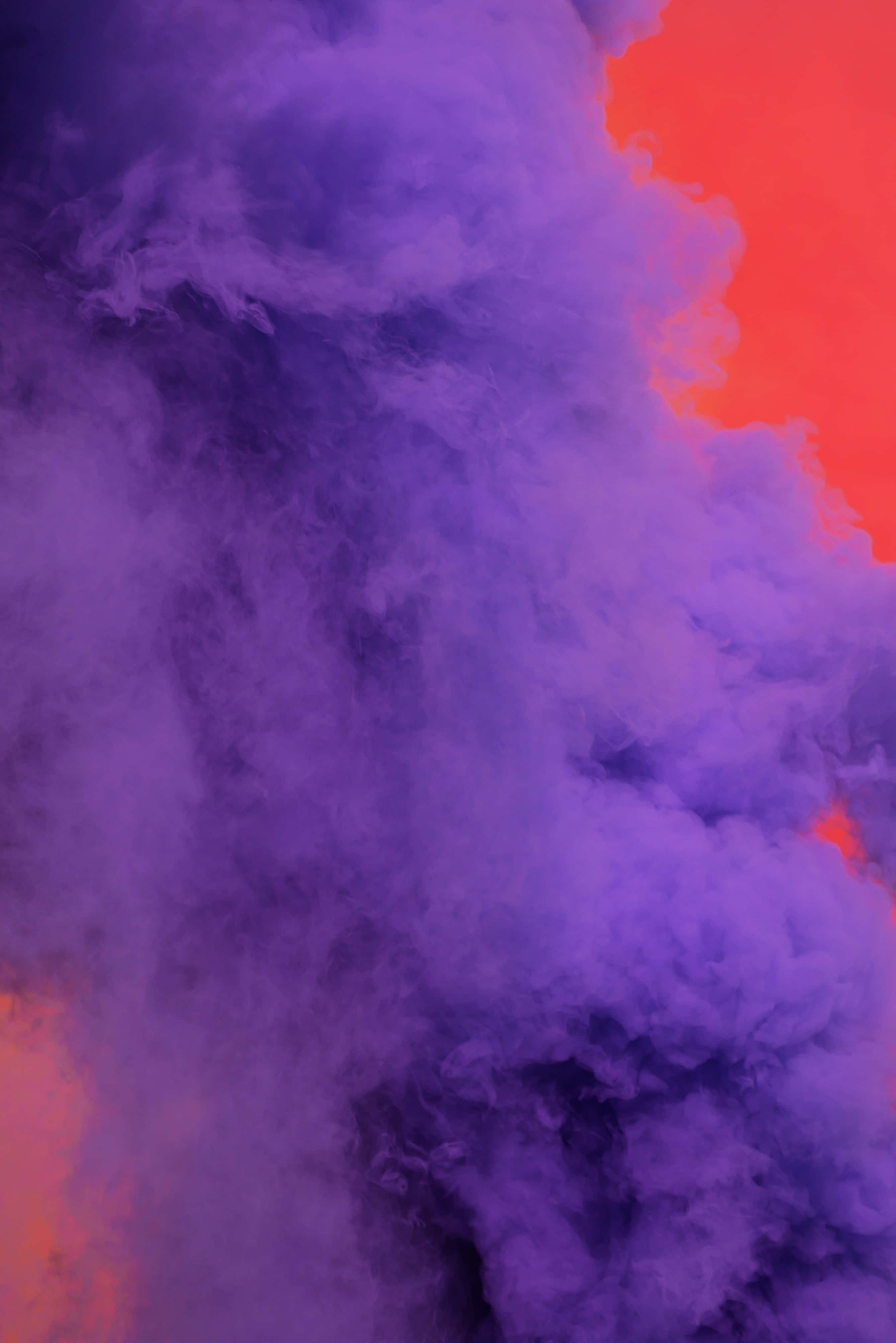 Colorful Smoke, vivid palette, swirling colors, 4K Phone Wallpaper