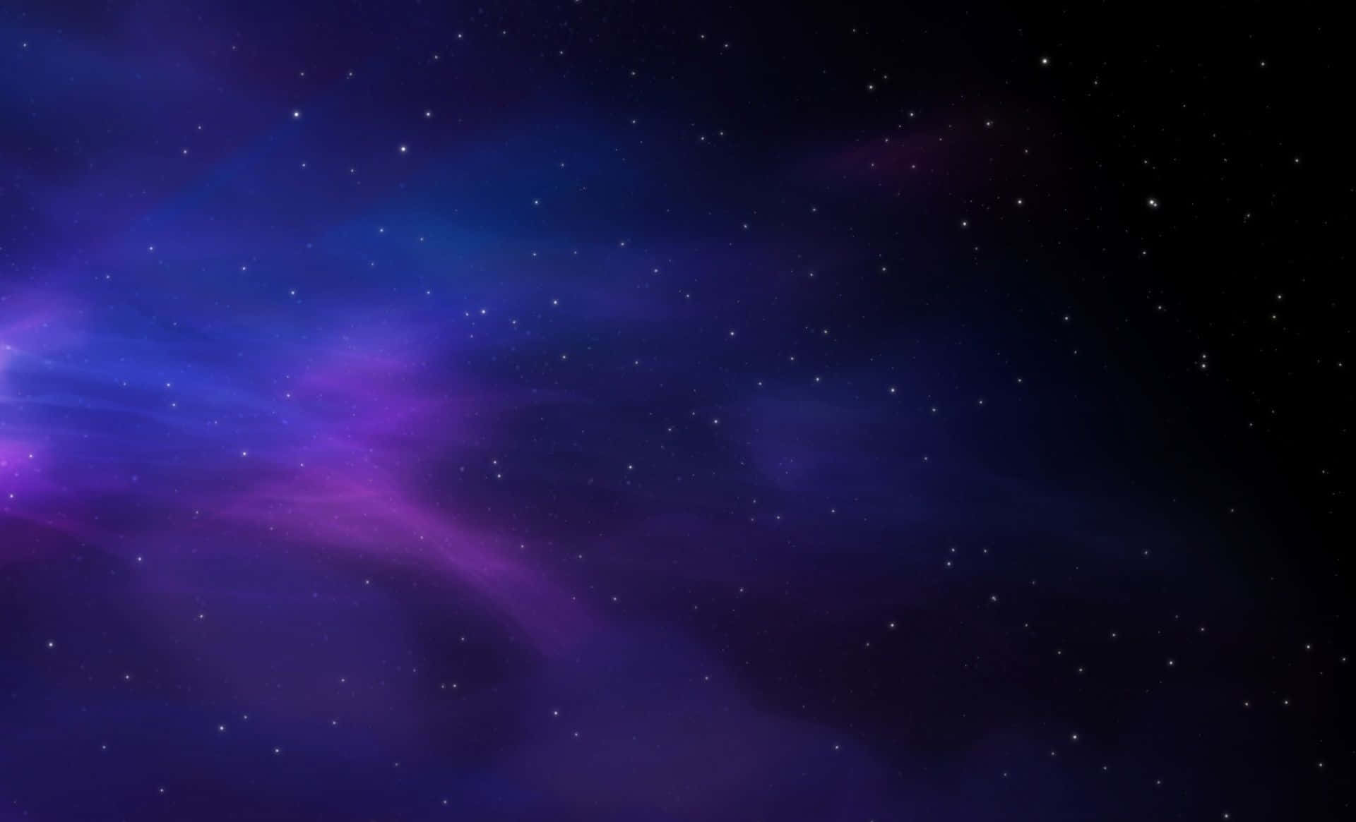 Colorful Space, cosmic nebula, deep purples, Full HD Desktop Wallpaper